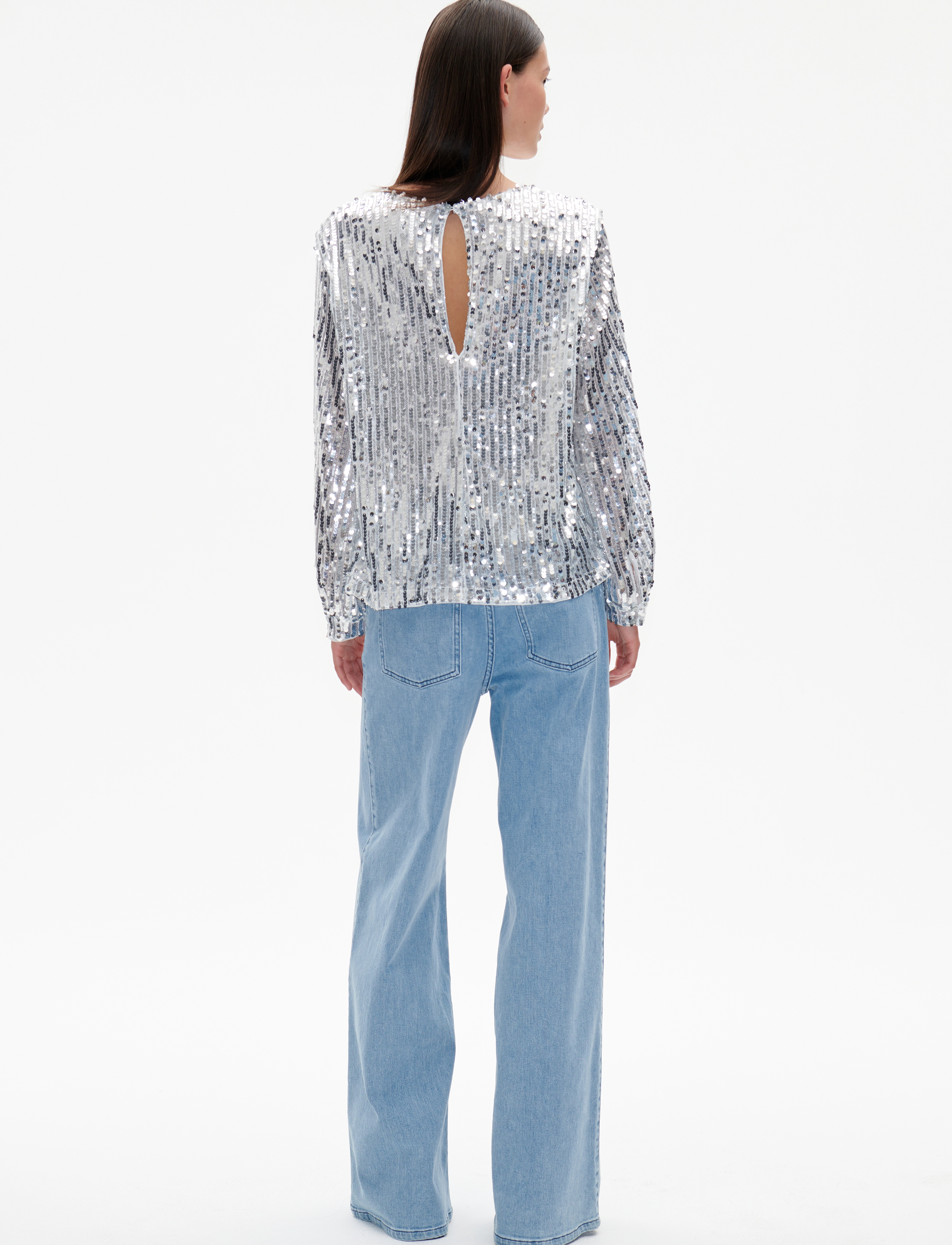 Baum und Pferdgarten - JURY - long-sleeved blouses - silver mermaid - 3