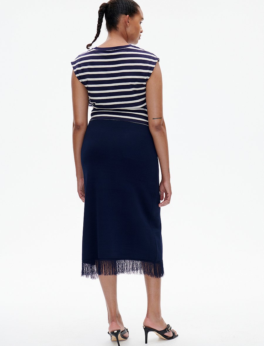 Baum und Pferdgarten - CALLIS - strikkede nederdele - blue sailor - 3