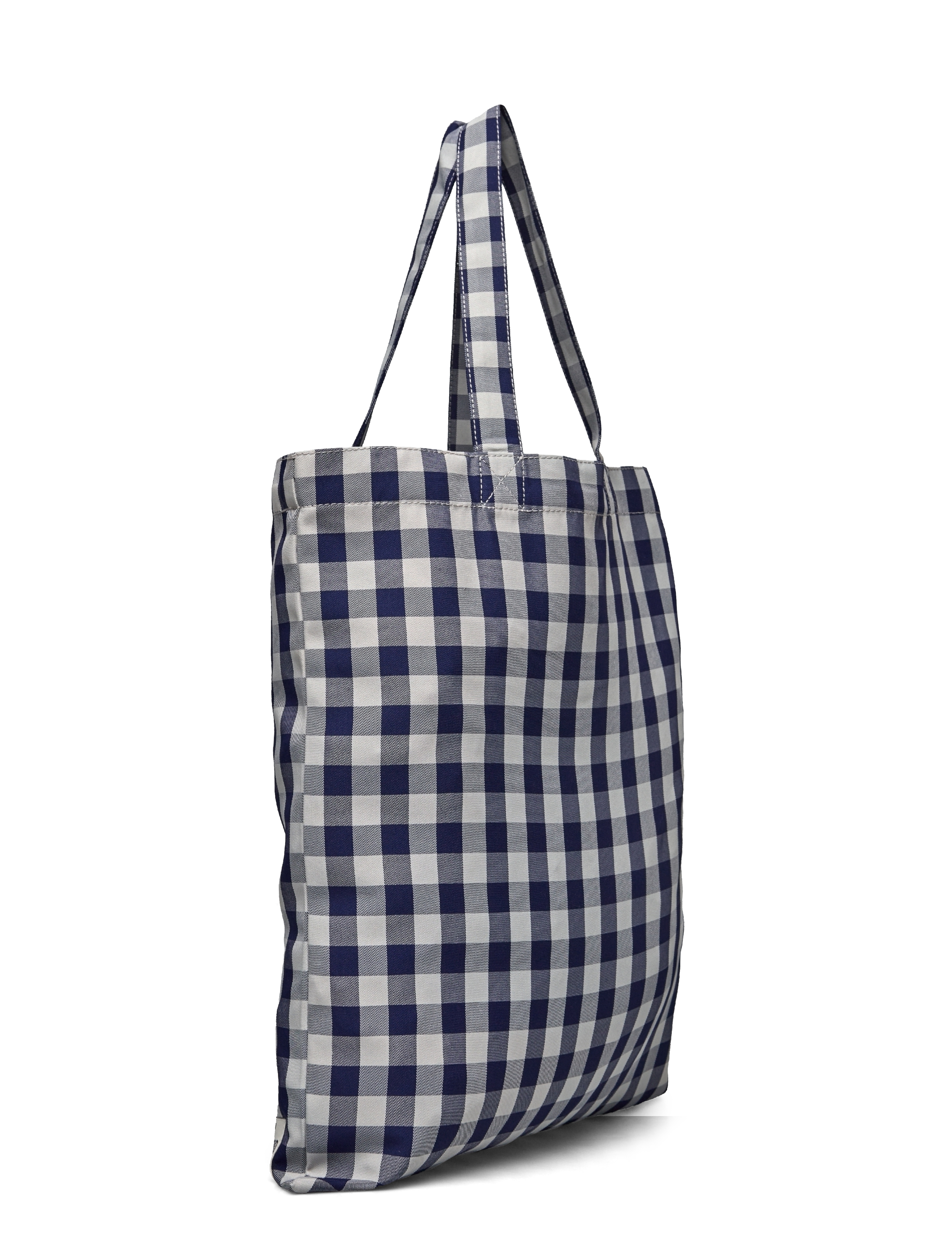 Baum und Pferdgarten - KELA - tote bags - blue copenhagen check - 3