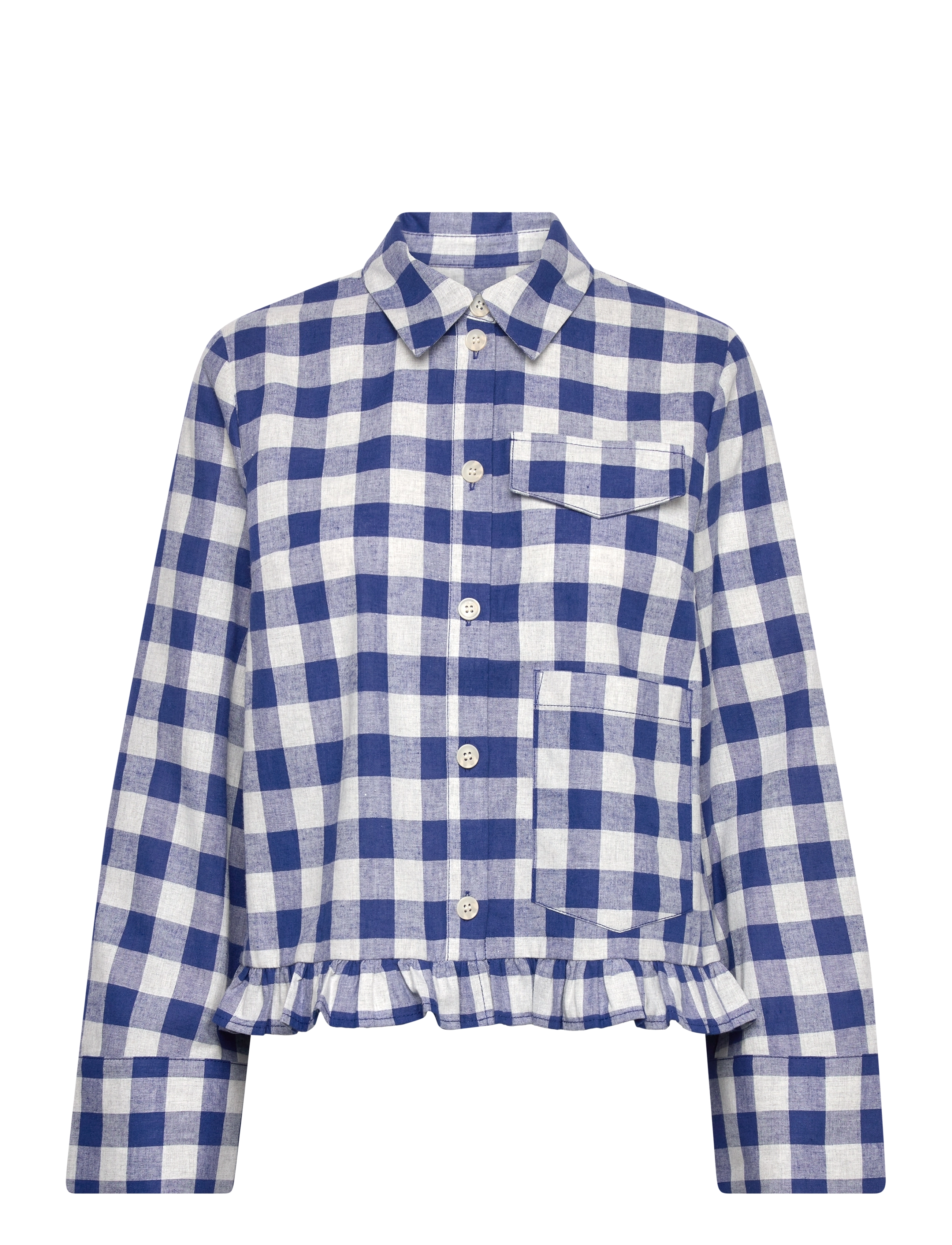 Baum und Pferdgarten - MILUNA - blue sailor check - 1