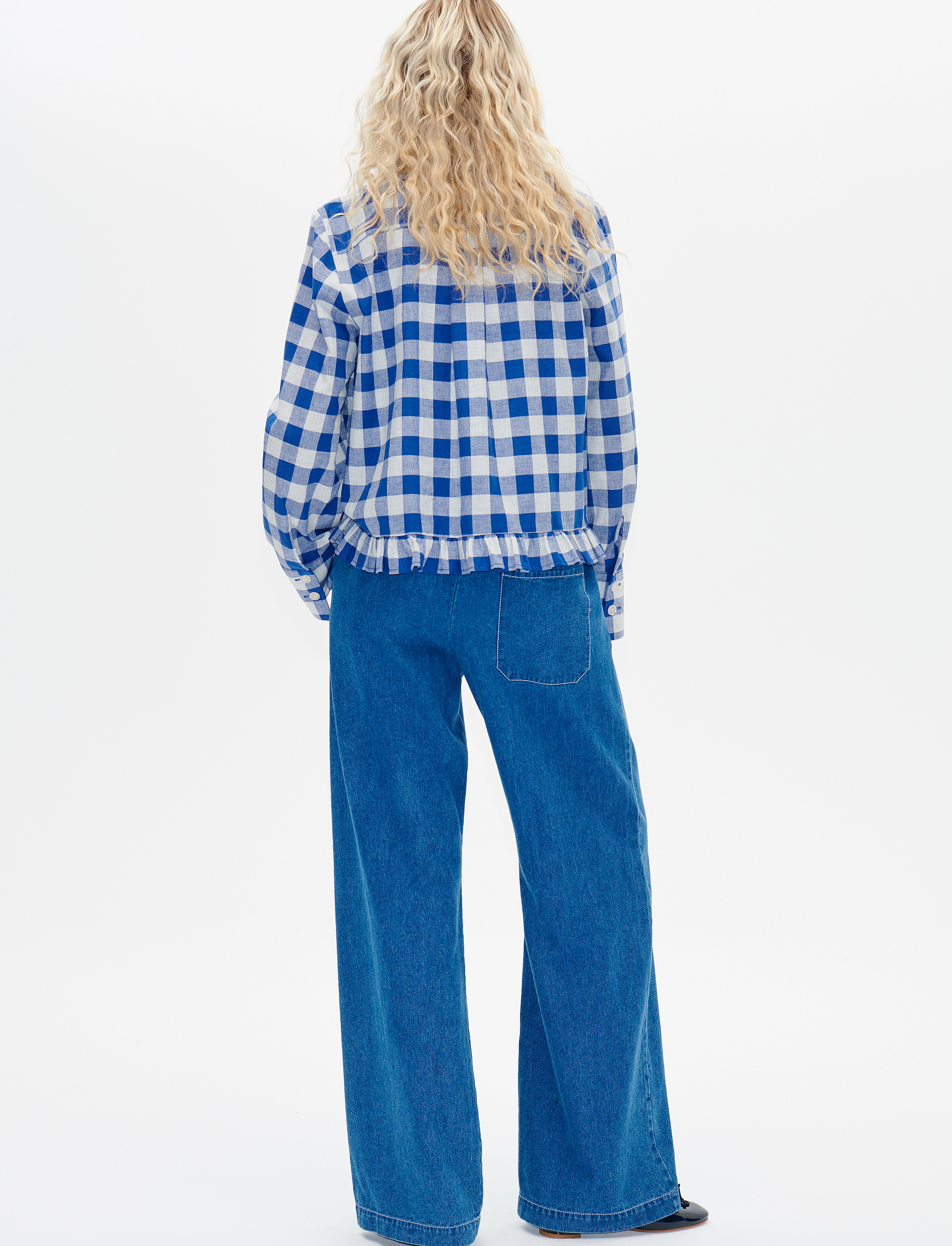 Baum und Pferdgarten - MILUNA - blue sailor check - 4