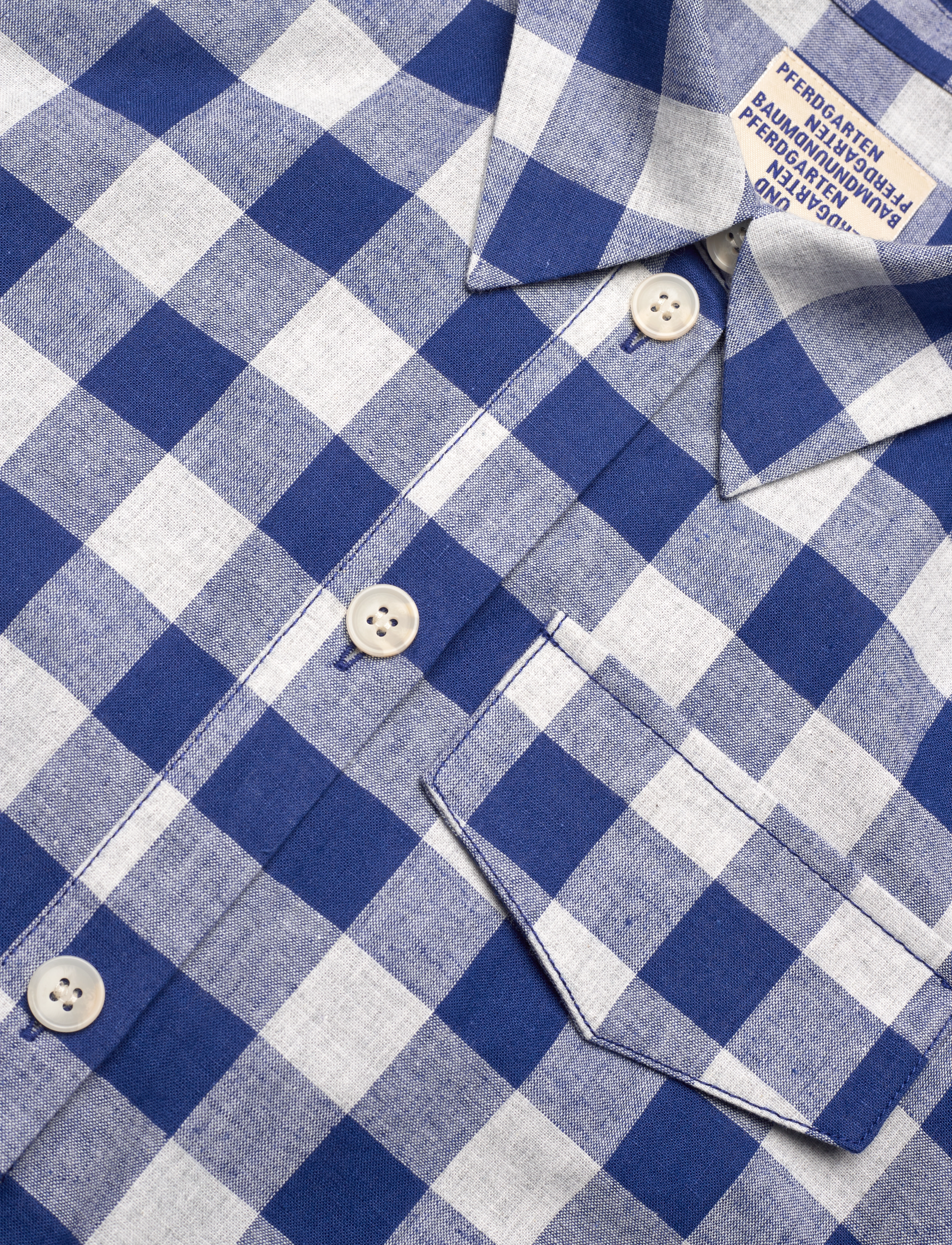 Baum und Pferdgarten - MILUNA - blue sailor check - 5