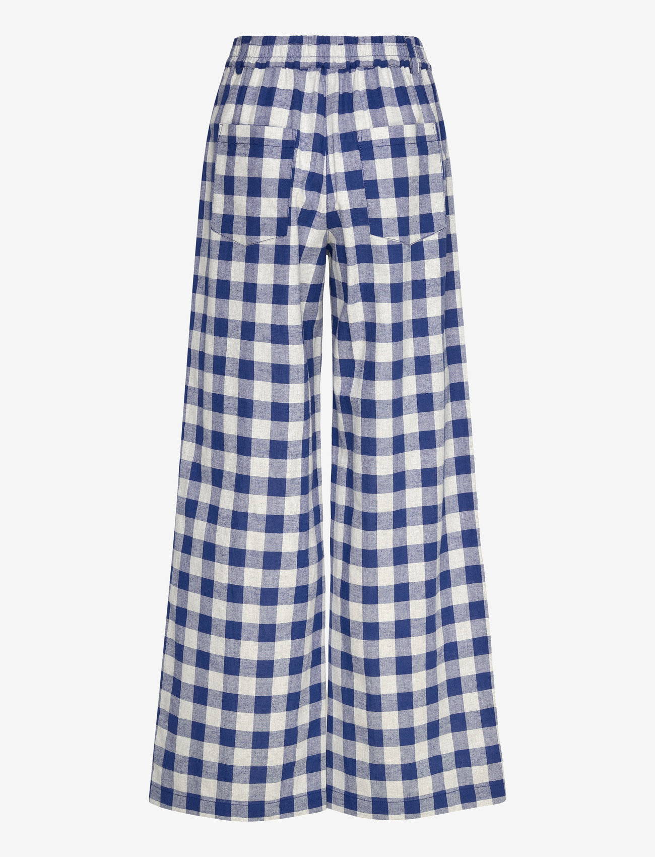 Baum und Pferdgarten - NAMIRA - bukser med brede ben - blue sailor check - 2