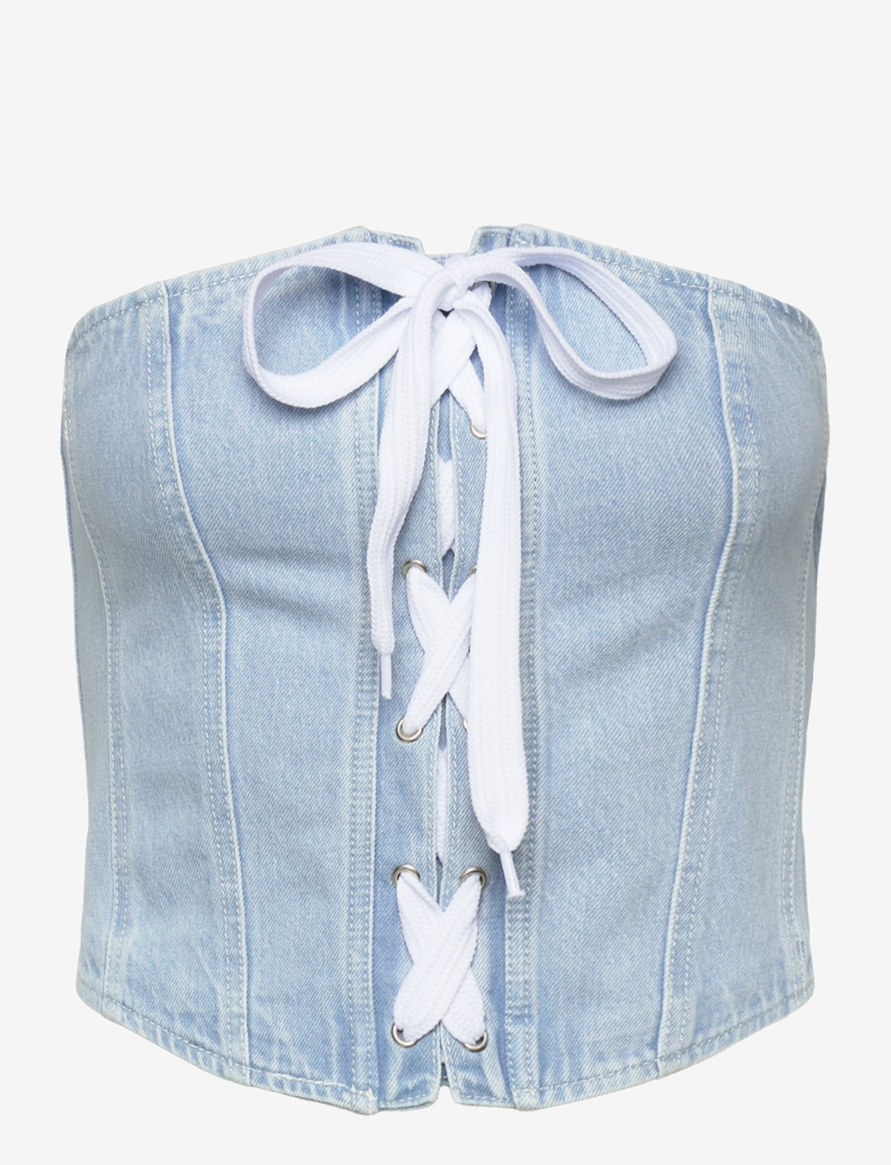 Baum und Pferdgarten - MAOKI - varrukateta pluusid - blue worn out denim - 1