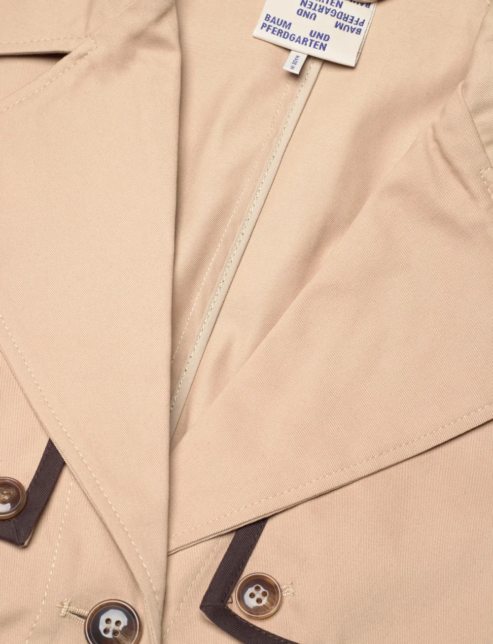 Baum und Pferdgarten - DEONA - trenchcoats - travertine - 4