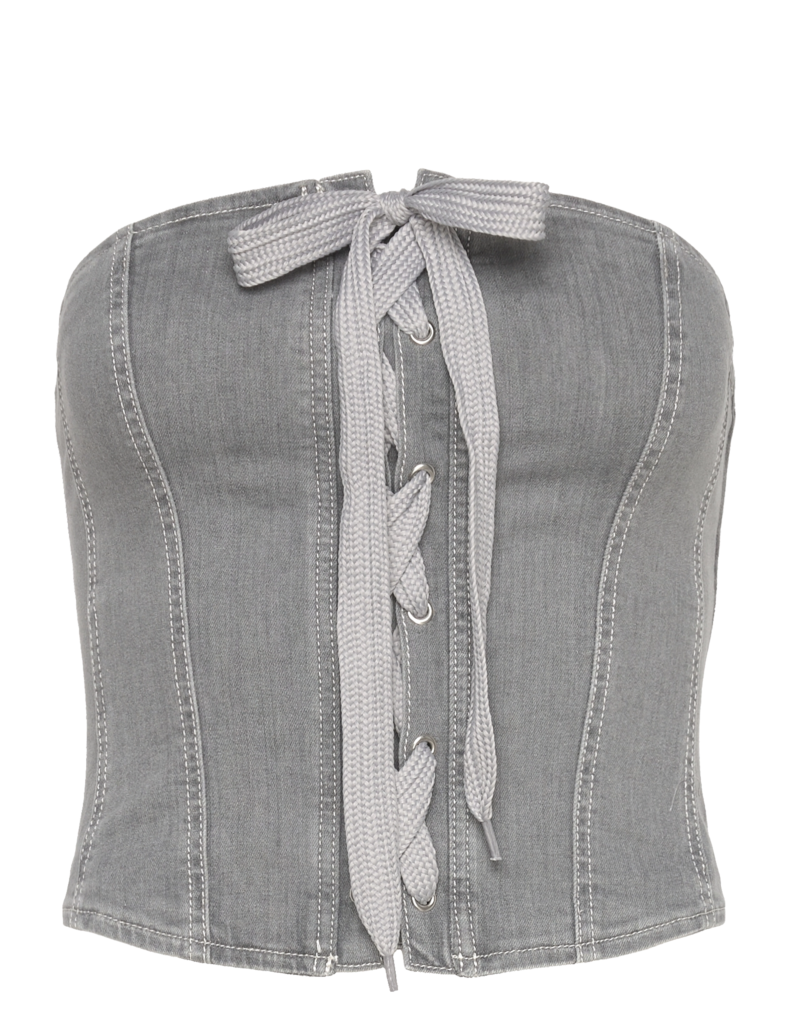GREY WORN OUT DENIM