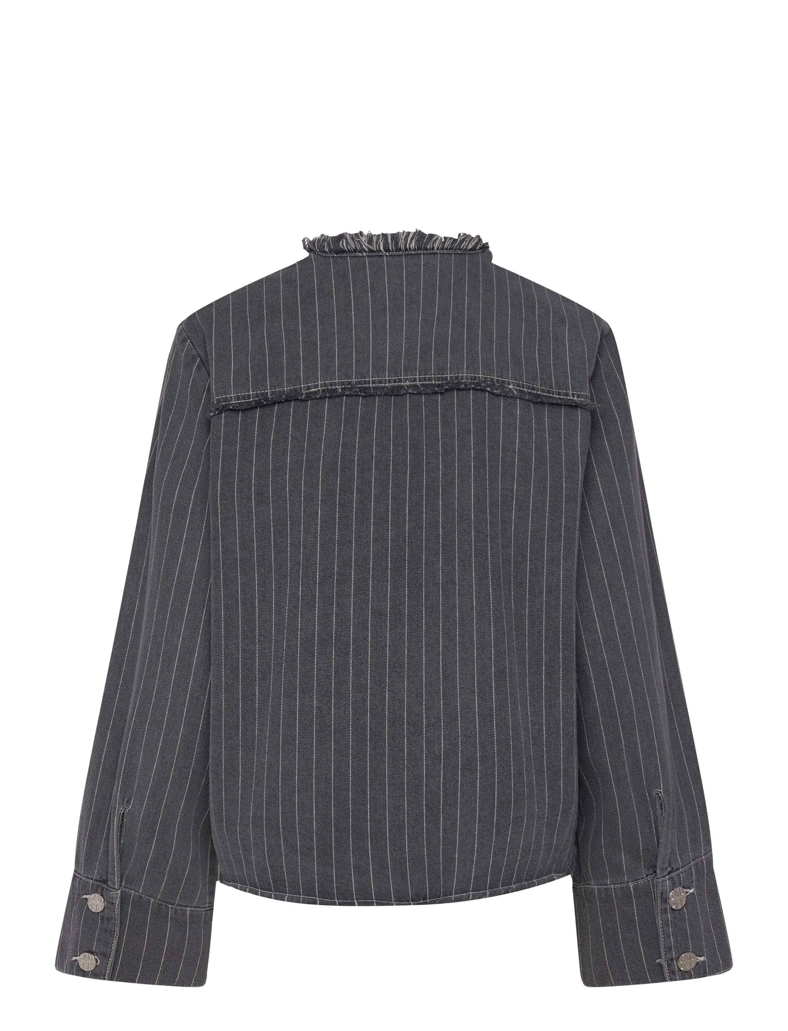 Baum und Pferdgarten - BO - jeansjacken - grey pinstripe denim - 1