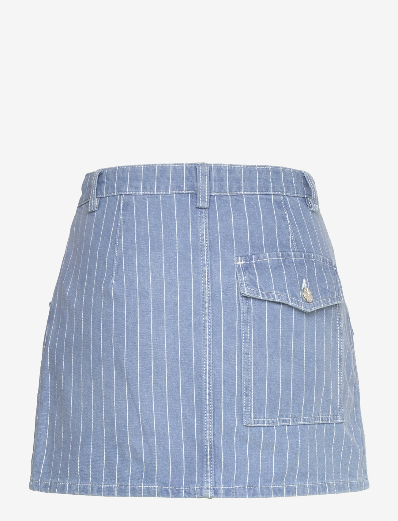 Baum und Pferdgarten - SALI - jeansröcke - blue pinstripe denim - 2