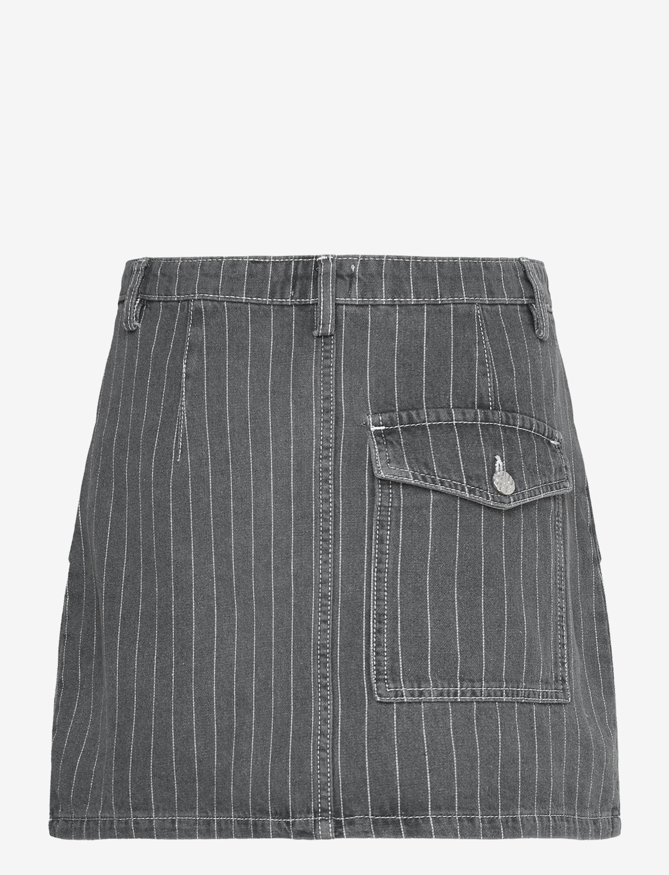 Baum und Pferdgarten - SALI - denimnederdele - grey pinstripe denim - 2