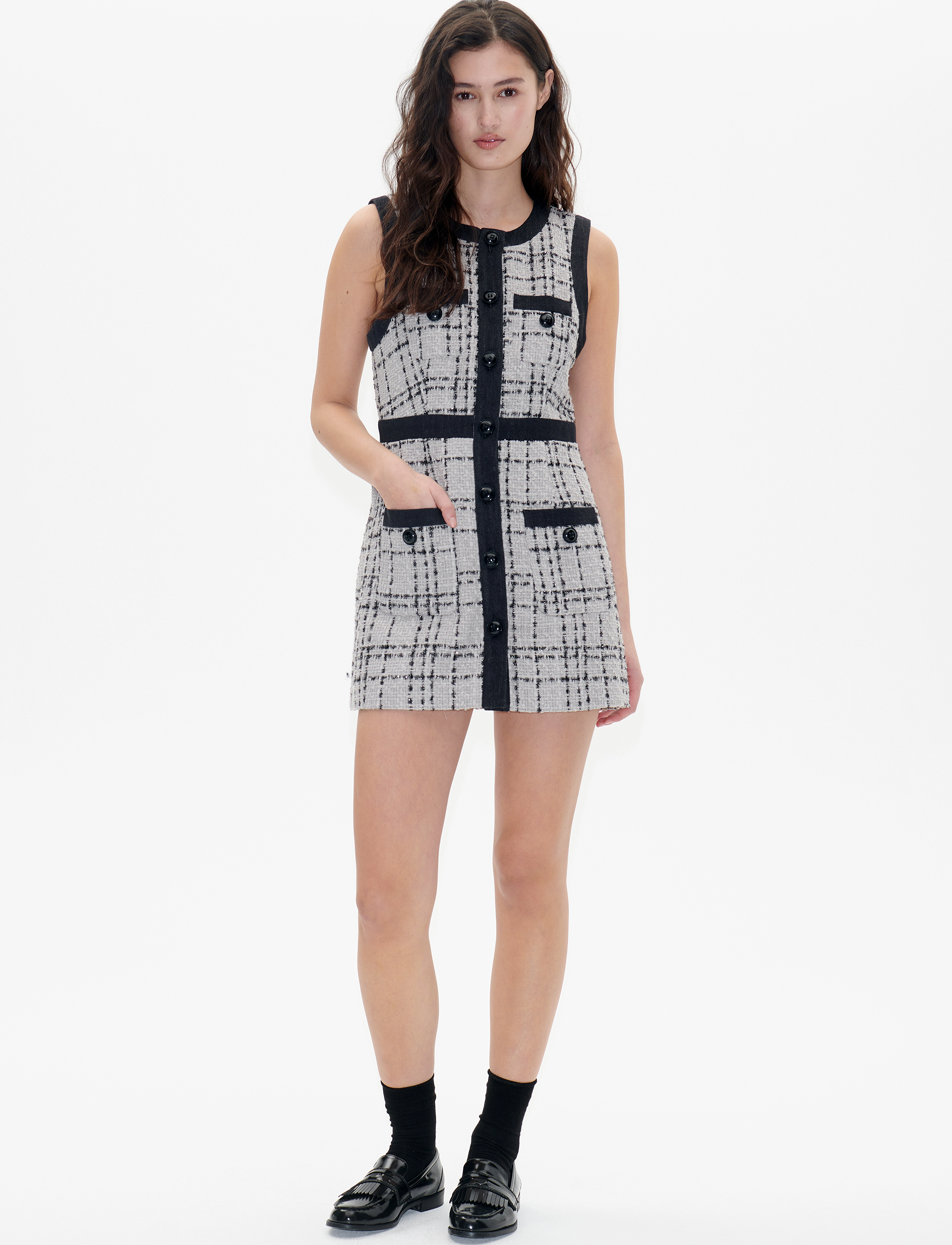 Baum und Pferdgarten - ABEER - korte kjoler - grey boucle - 2