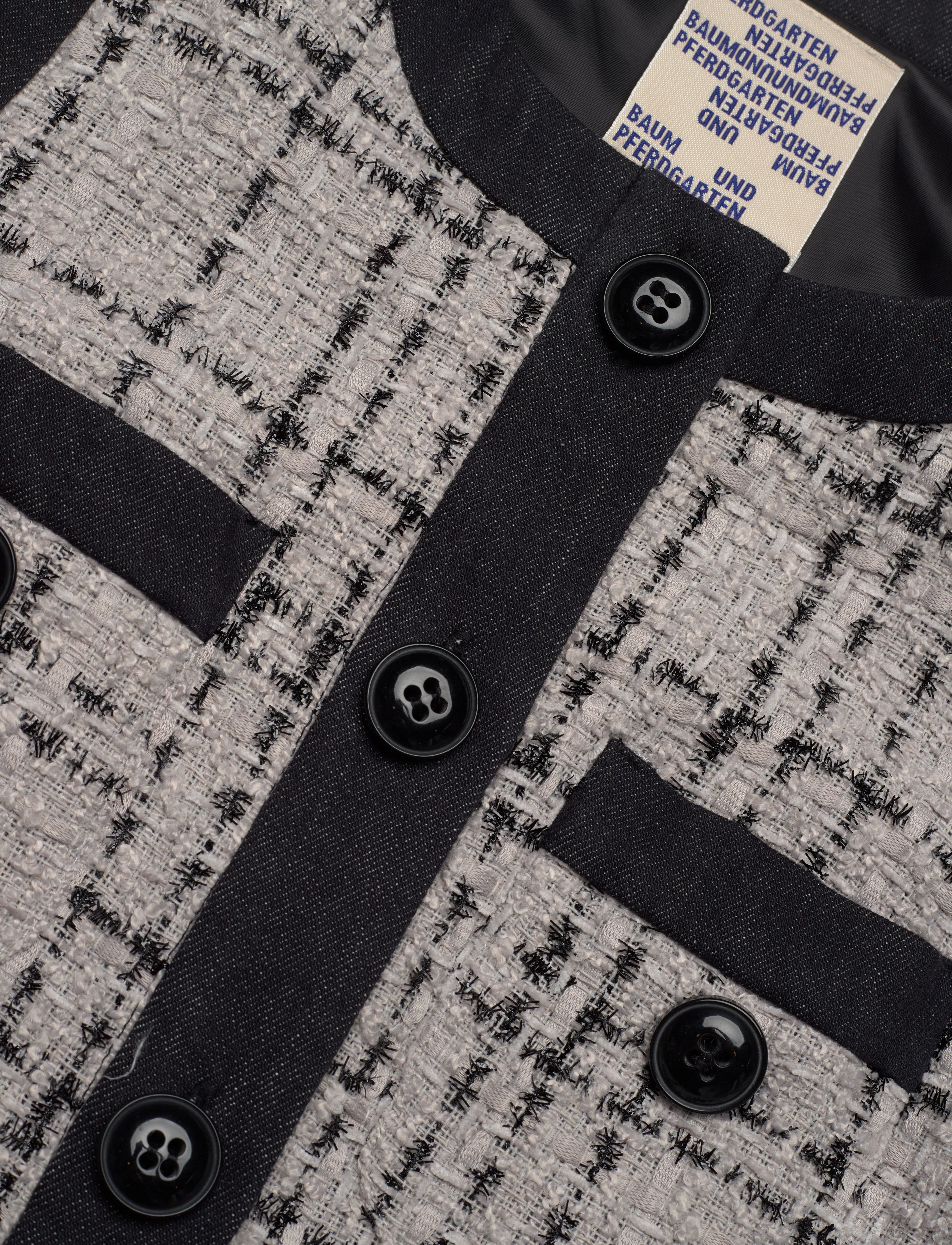 Baum und Pferdgarten - ABEER - korte kjoler - grey boucle - 4