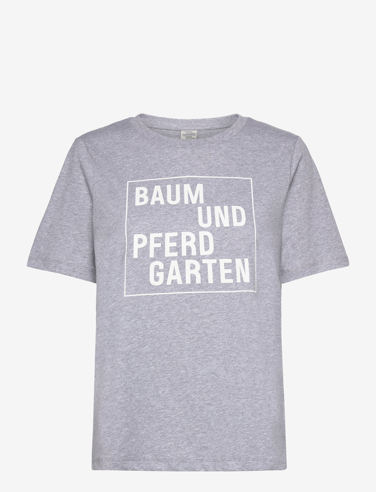 Baum und Pferdgarten - JAWO - t-shirts - grey logo box - 0