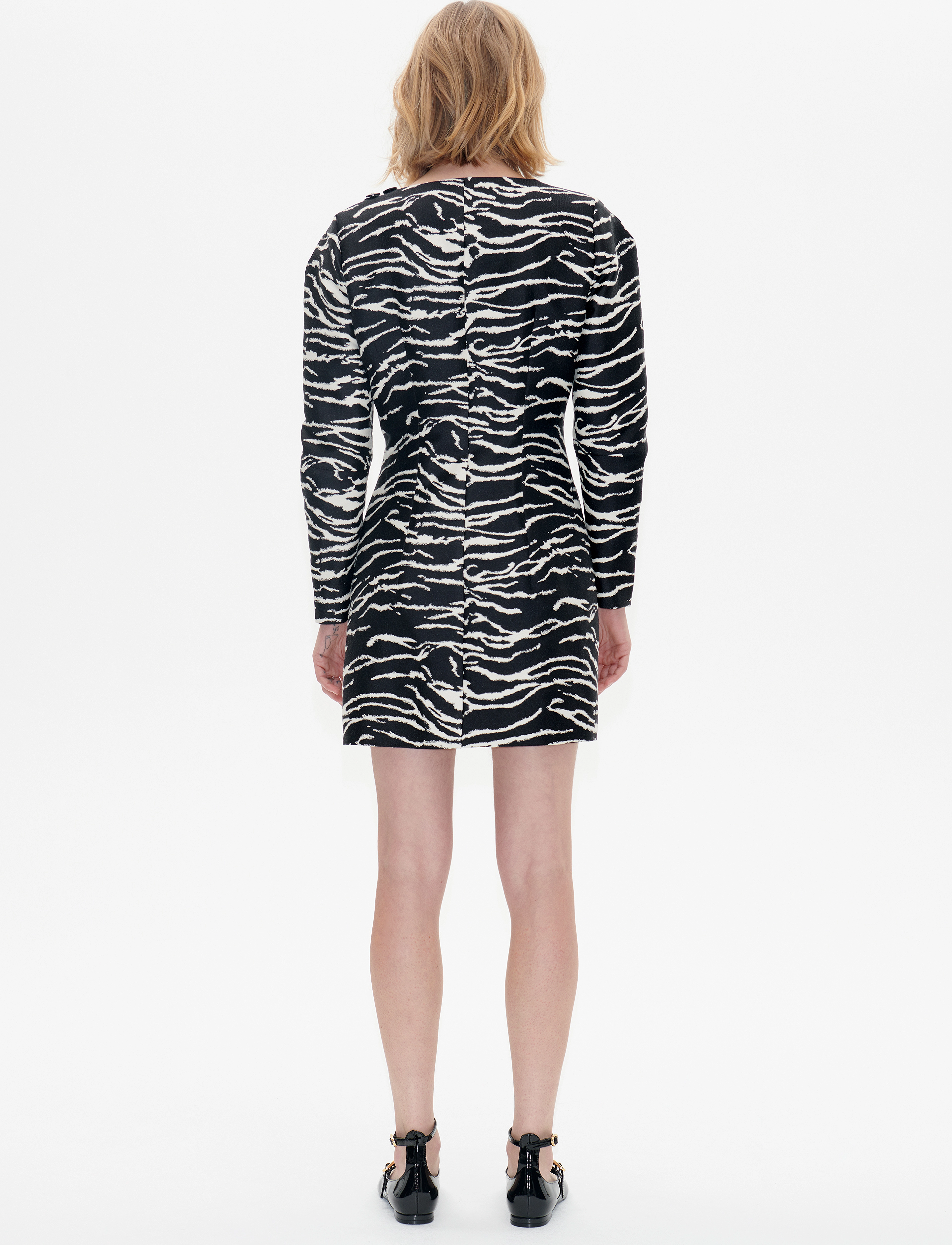 Baum und Pferdgarten - AMELIE - korte kjoler - black whisper zebra - 3
