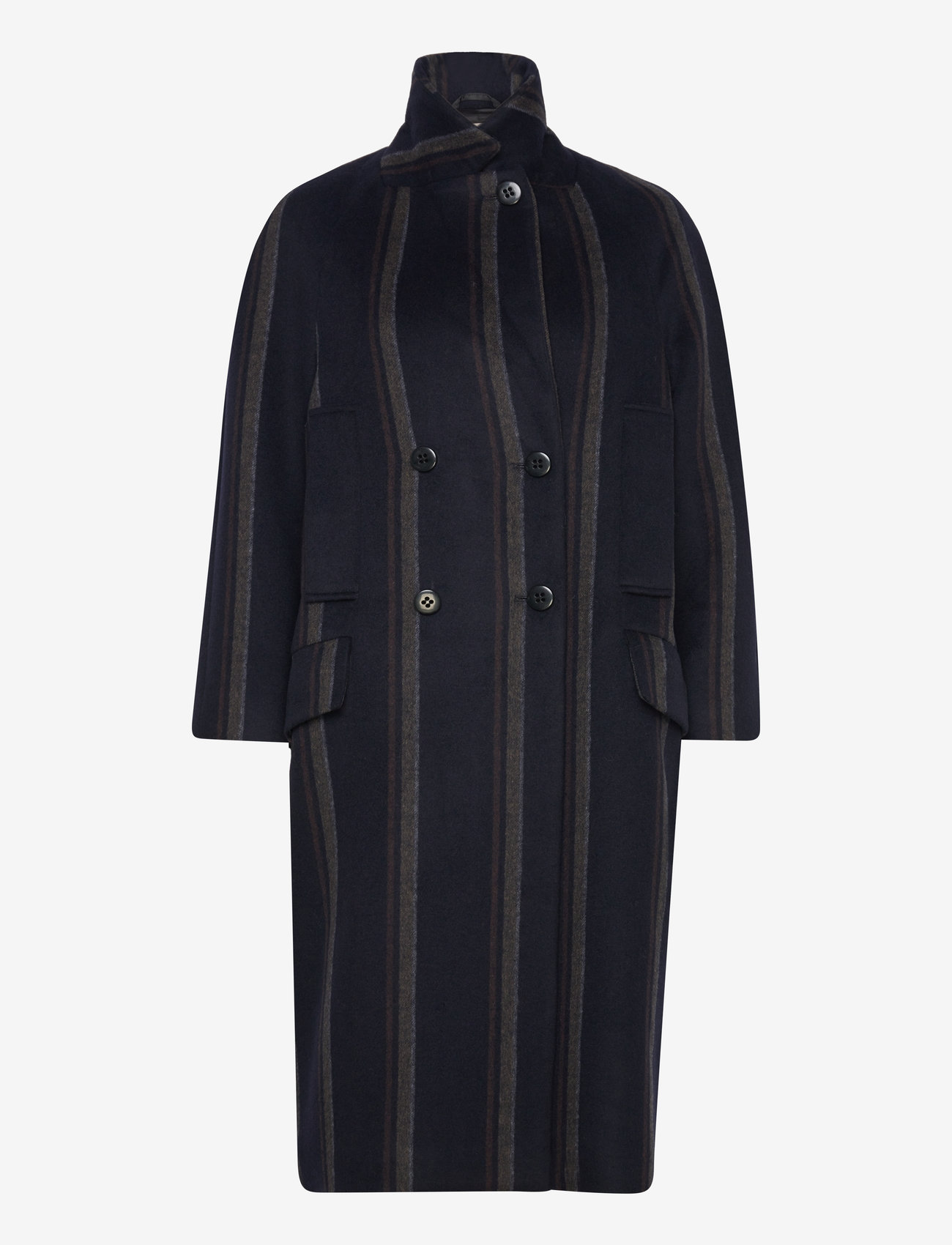 Baum und Pferdgarten - DANICA - overtøj - blue wool stripe - 4