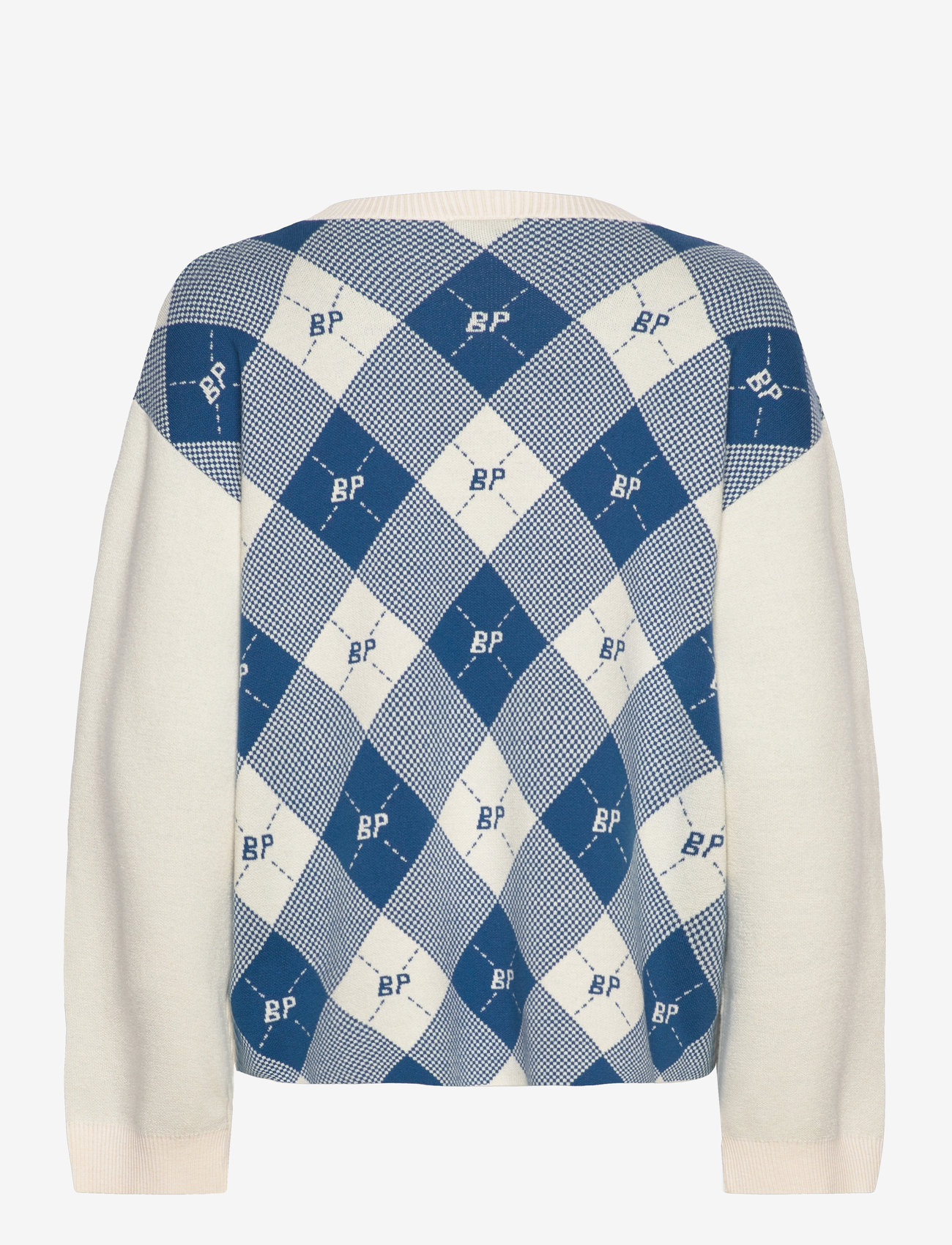 Baum und Pferdgarten - CLOE - striktrøjer - federal blue check - 1