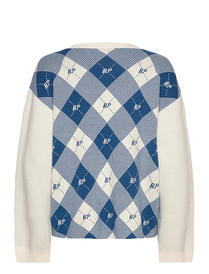 Baum und Pferdgarten - CLOE - striktrøjer - federal blue check - 1