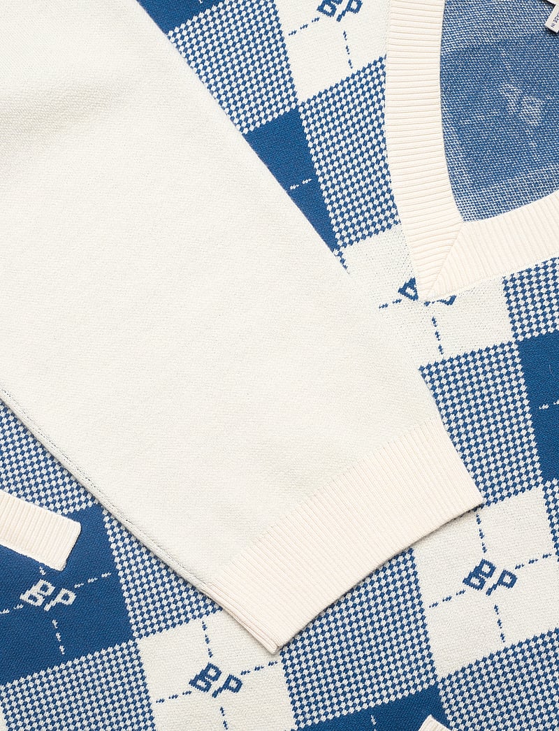 Baum und Pferdgarten - CLOE - striktrøjer - federal blue check - 2