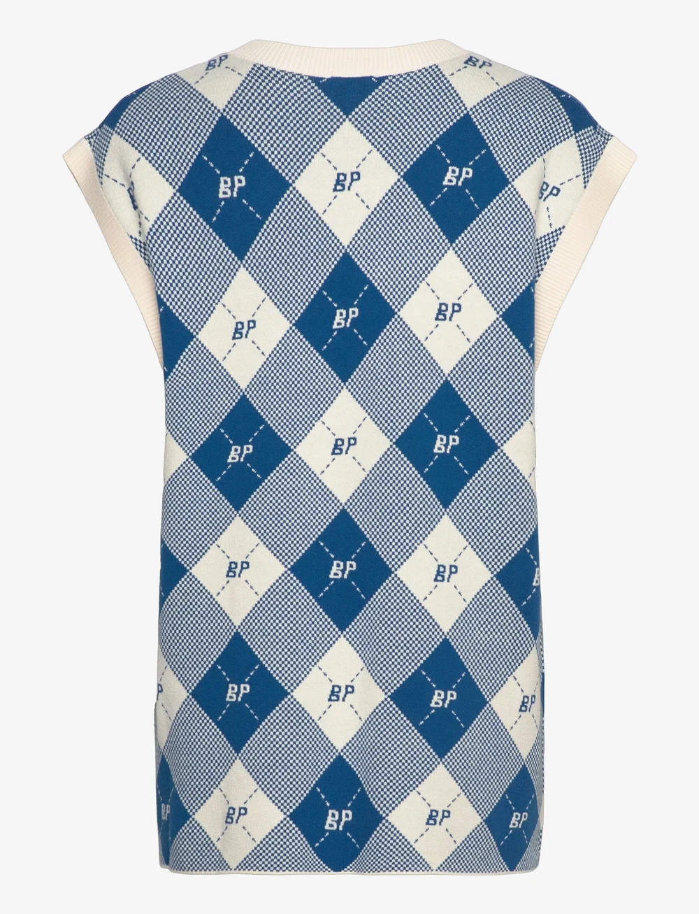 Baum und Pferdgarten - CASTELLA - stickade västar - federal blue check - 1