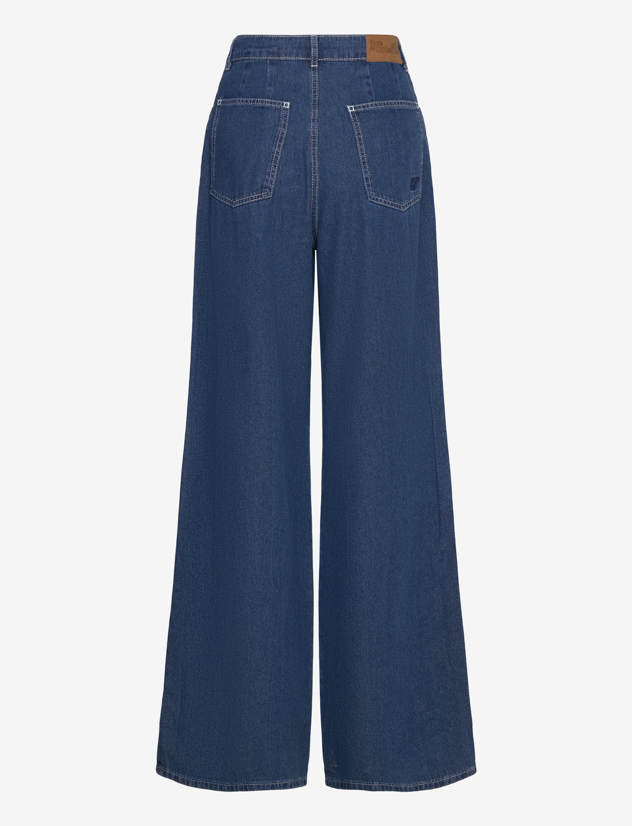 Baum und Pferdgarten - NANNY - laia säärega teksad - light worn denim - 1