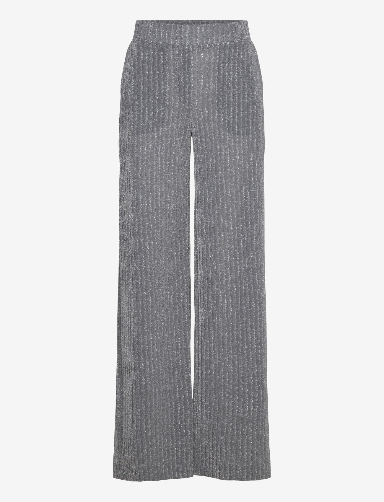 Baum und Pferdgarten - JYA - bukser med brede ben - silver lurex pinstripe - 0