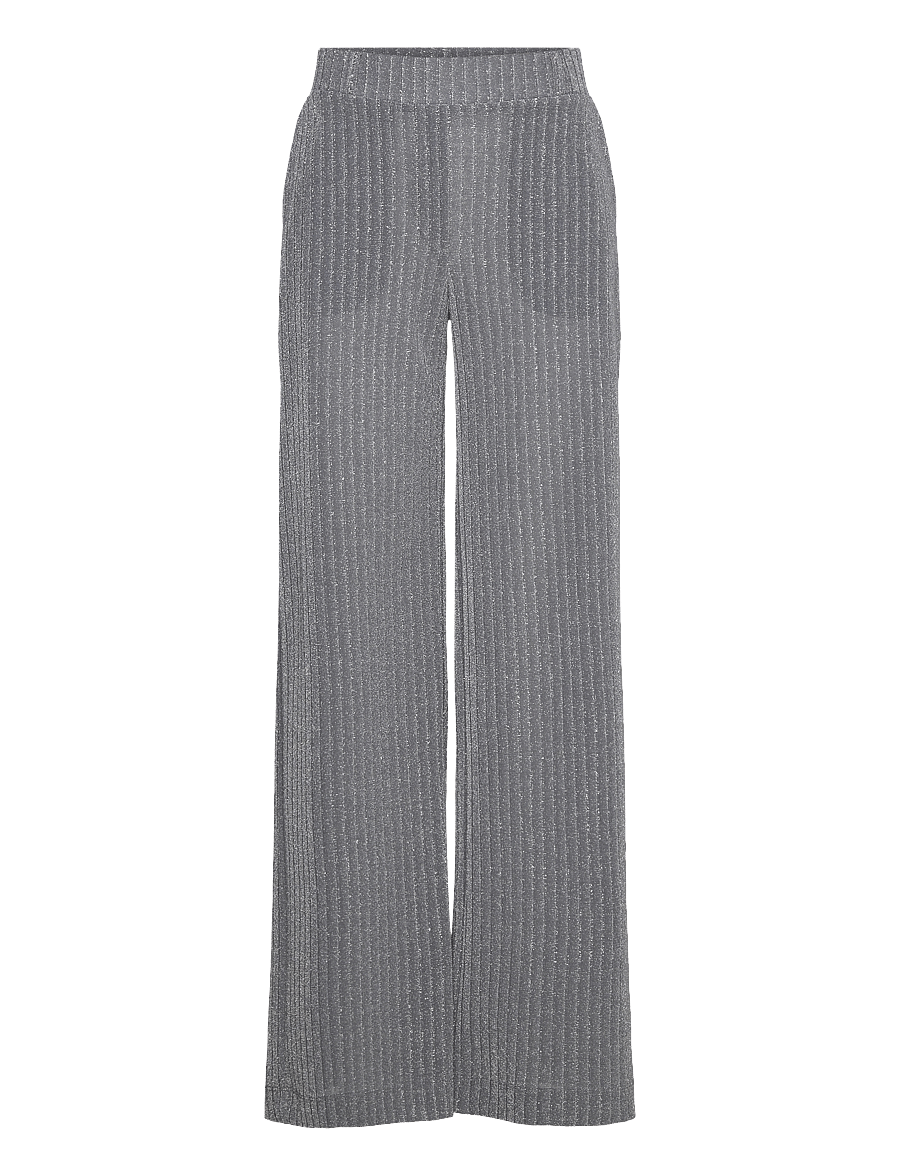Baum und Pferdgarten - JYA - bukser med brede ben - silver lurex pinstripe - 0