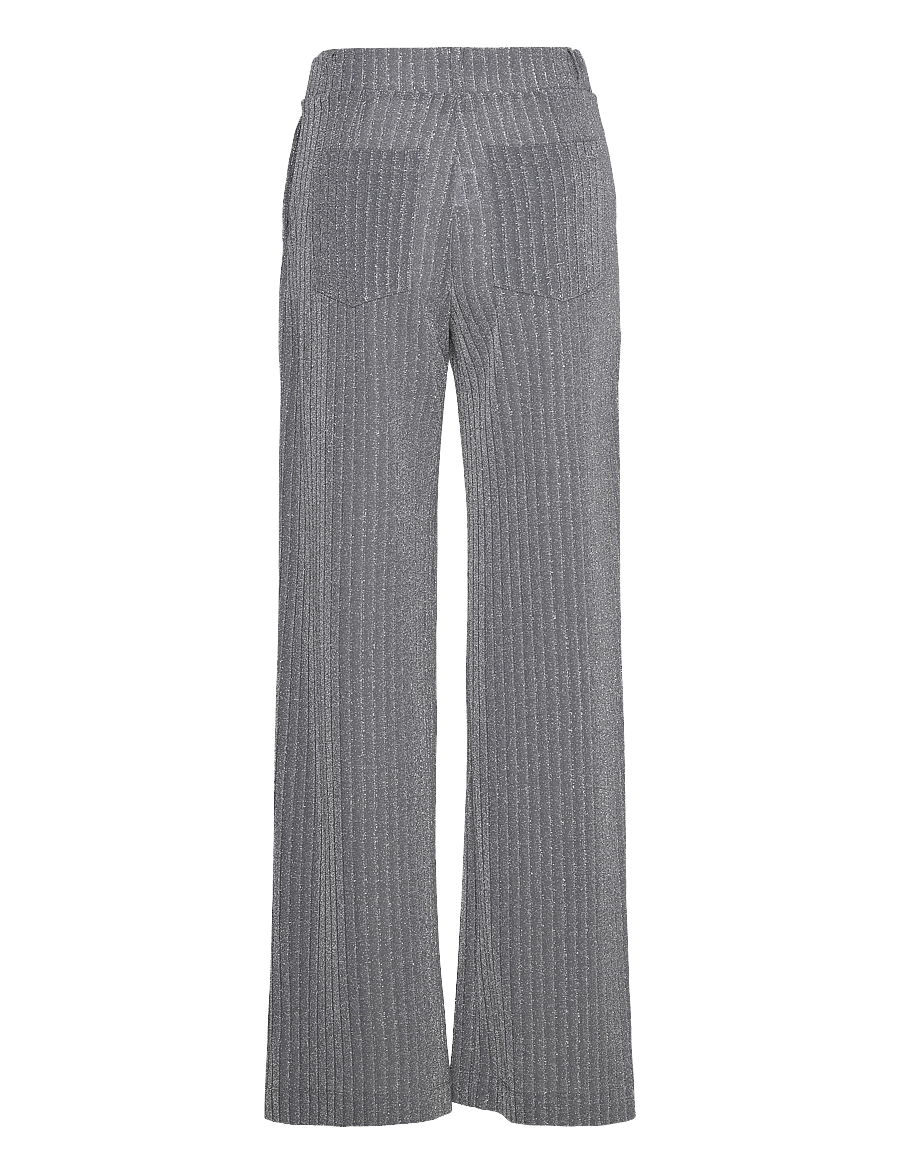 Baum und Pferdgarten - JYA - bukser med brede ben - silver lurex pinstripe - 1