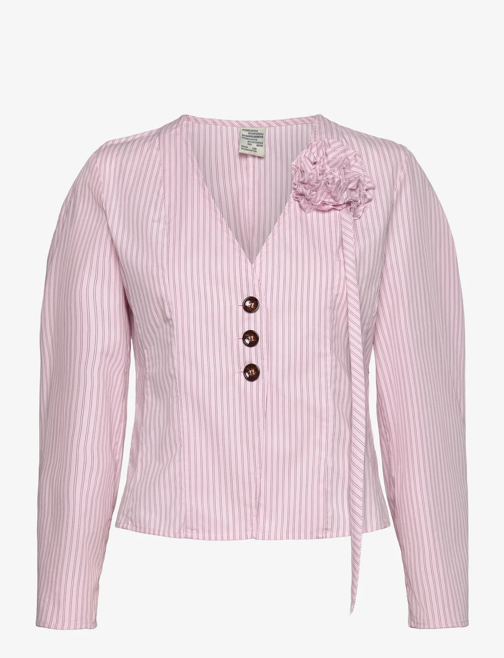 Baum und Pferdgarten - MILLEA - langærmede bluser - lilac snow stripe - 0