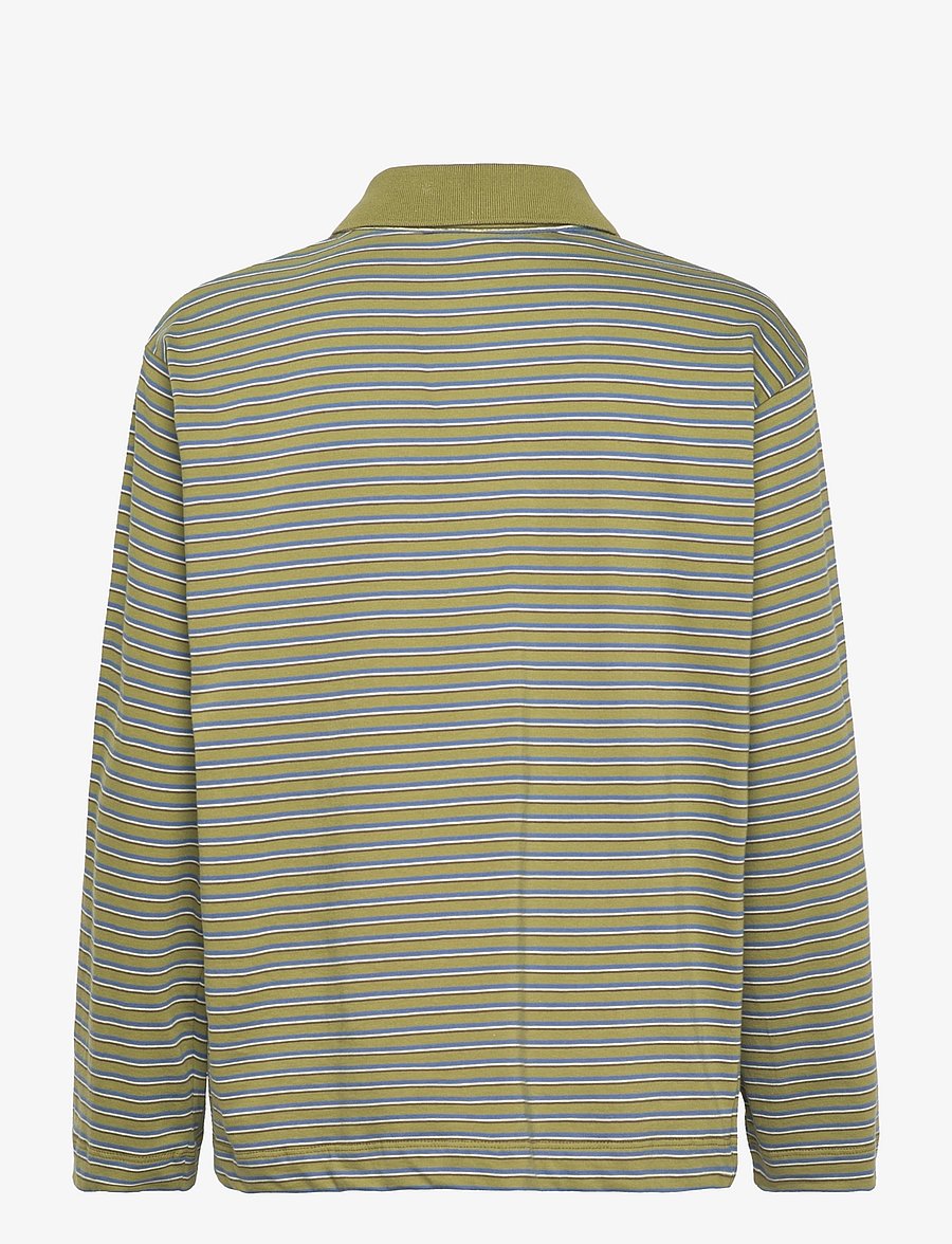 Baum und Pferdgarten - JEANNI - green polo stripe - 1