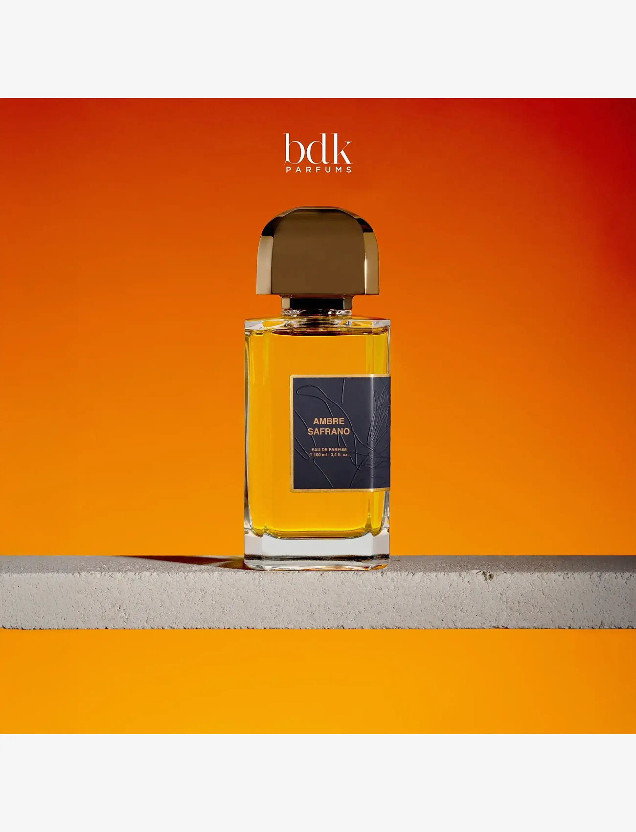 BDK Parfums - Ambre Safrano - edp 100 ml - till honom  - clear - 3