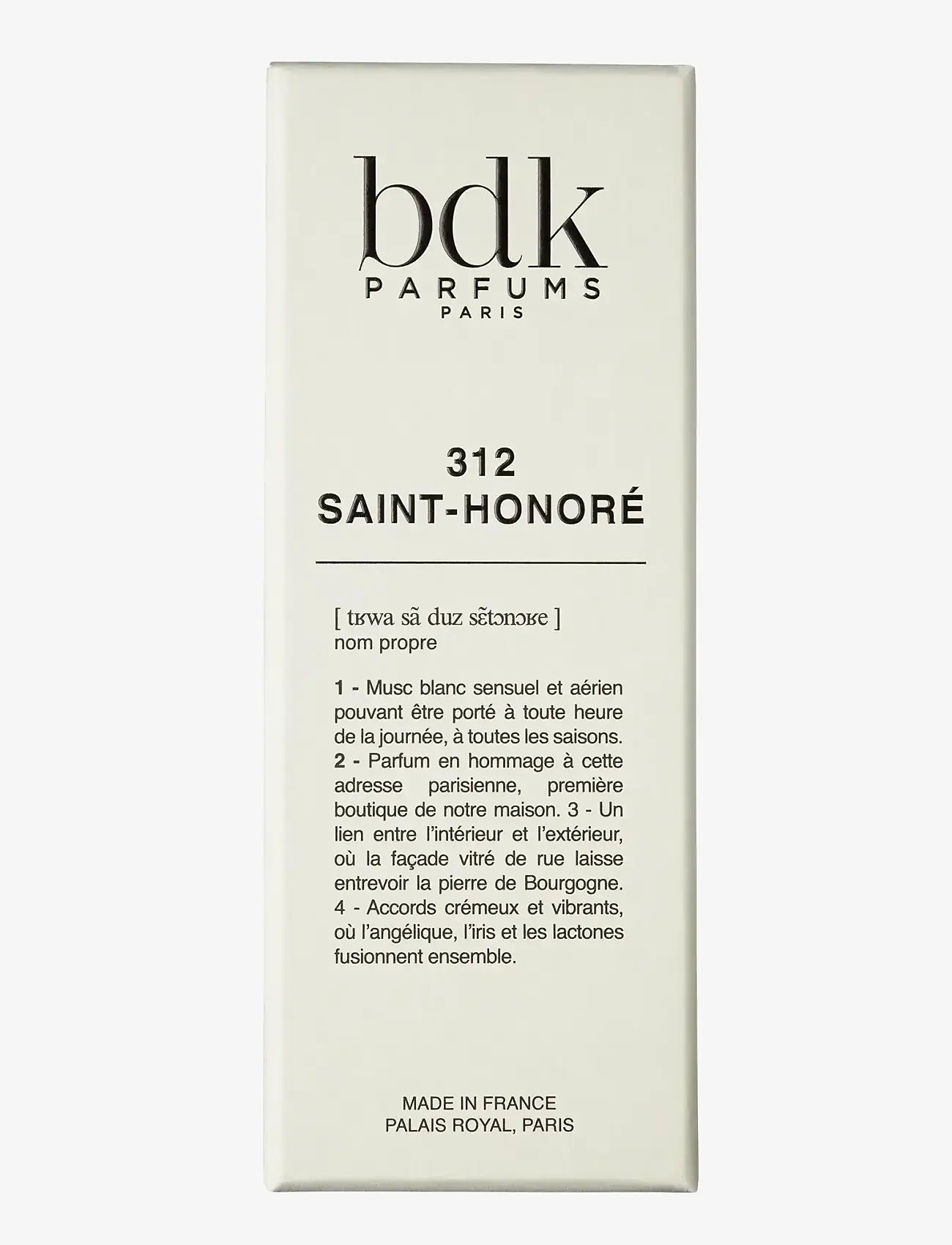 BDK Parfums - 312 Saint -Honoré - edp 100 ml - till honom  - clear - 4