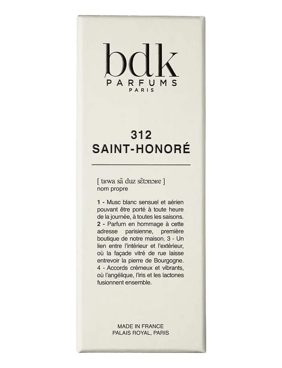BDK Parfums - 312 Saint -Honoré - edp 100 ml - til ham - clear - 4