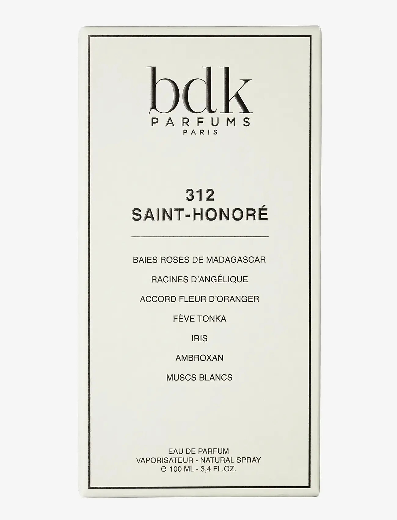 BDK Parfums - 312 Saint -Honoré - edp 100 ml - till honom  - clear - 5