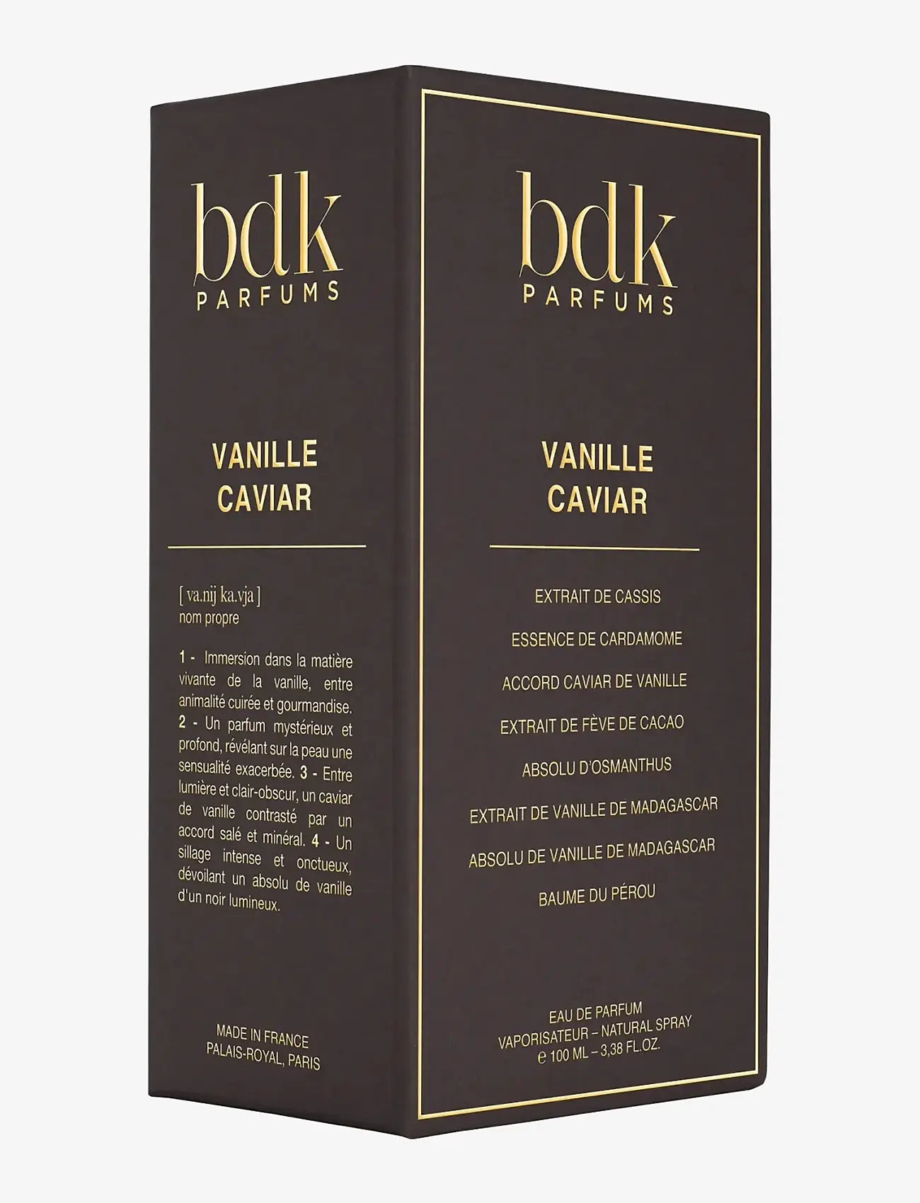 BDK Parfums - VANILLE CAVIAR EDP 100ML - till honom  - clear - 3