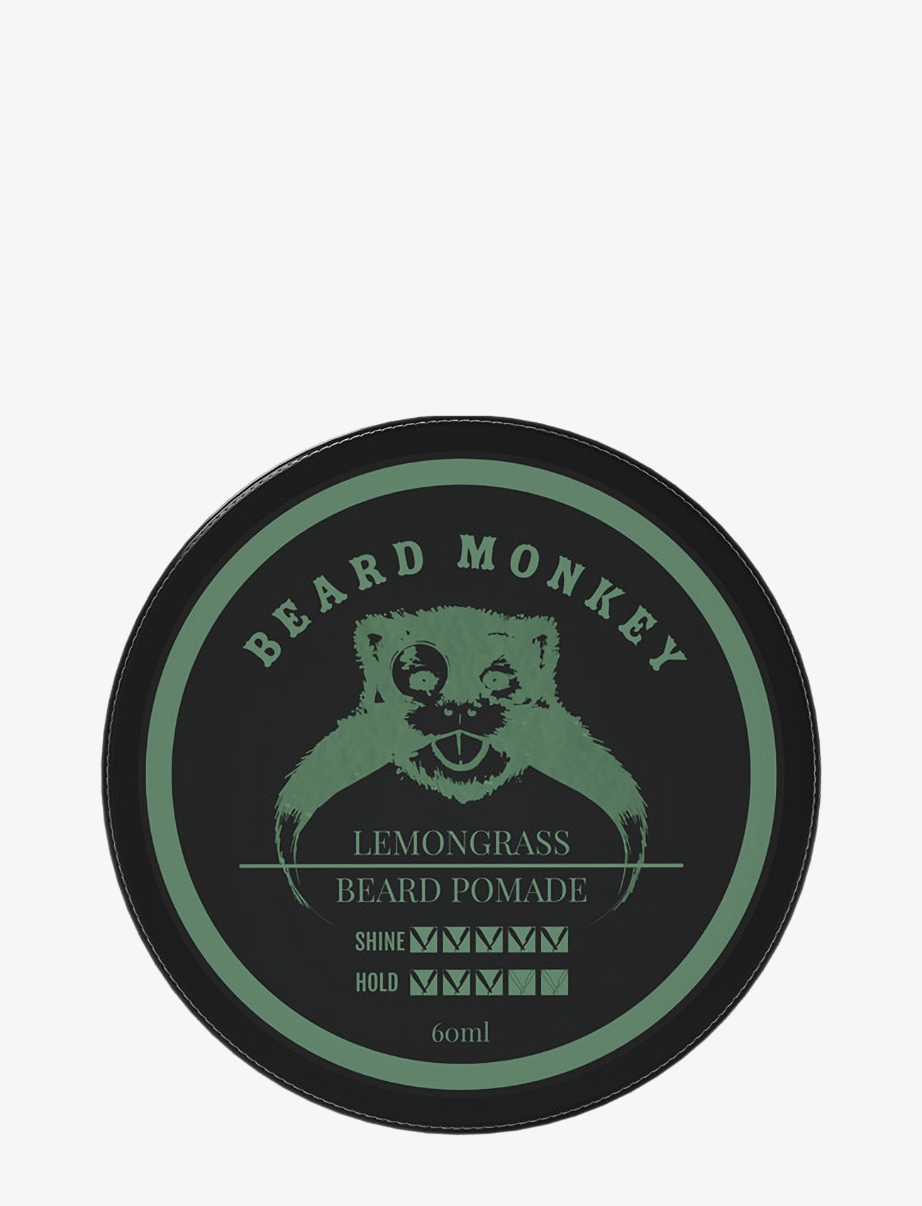 Beard Monkey Beard Pomade Lemongrass Rain, 60 ml, Nude, Skæg Og Overskæg > Skægvoks Og Skægbalsam, Herre