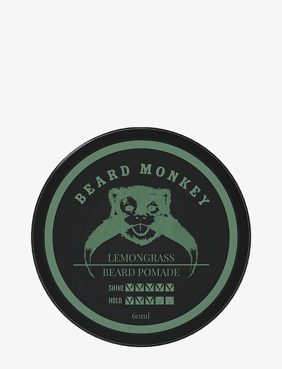 Beard Monkey - Beard Pomade Lemongrass Rain - skäggvax & skäggbalm - no color - 0