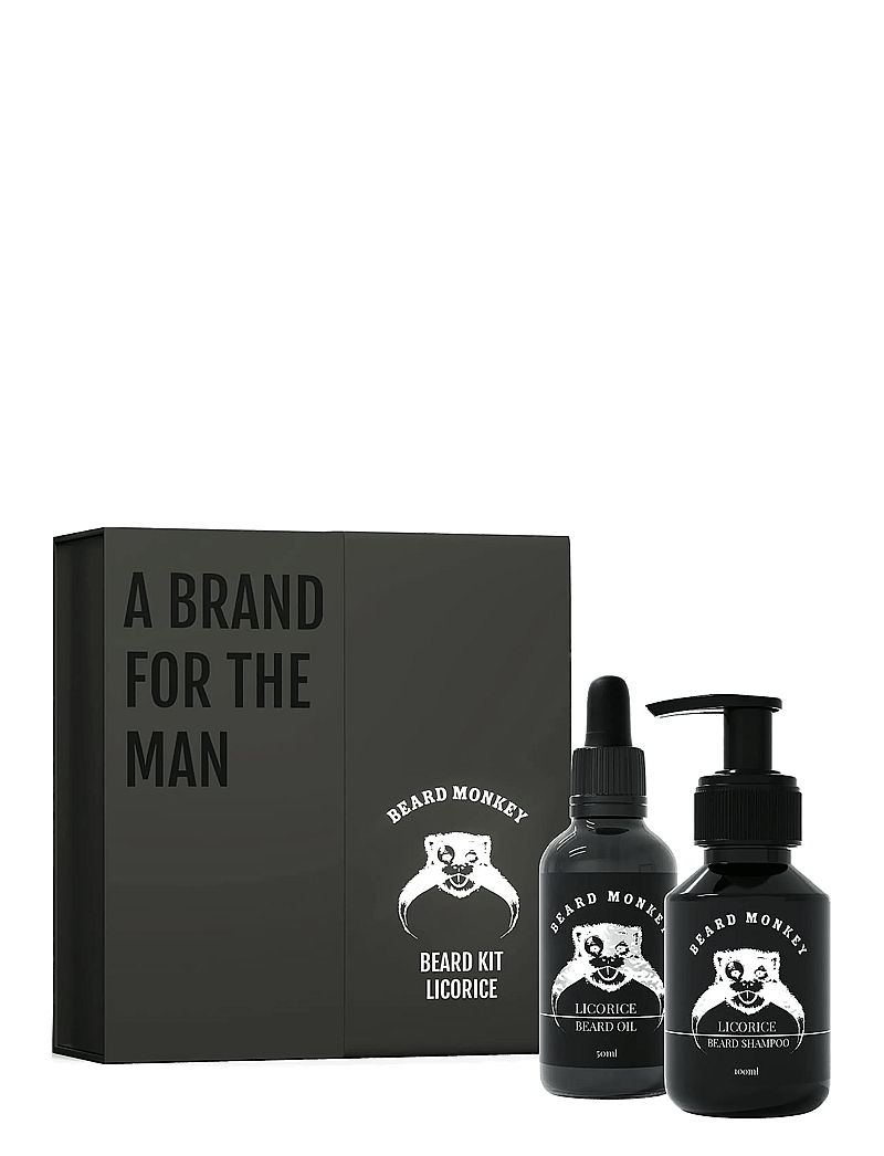 Beard Monkey - Beard Kit Licorice - giftset - no color - 0