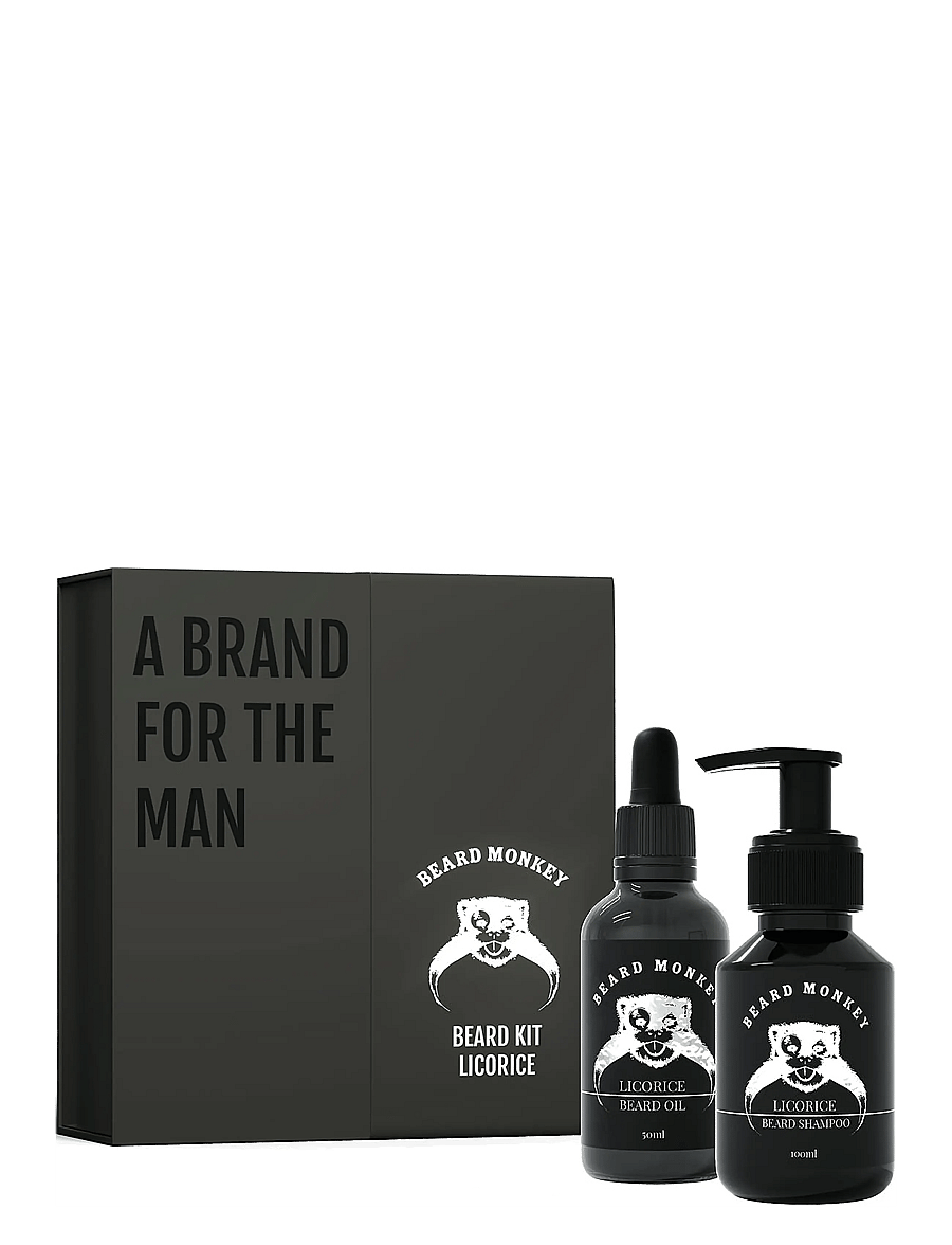 Beard Monkey - Beard Kit Licorice - giftset - no color - 0