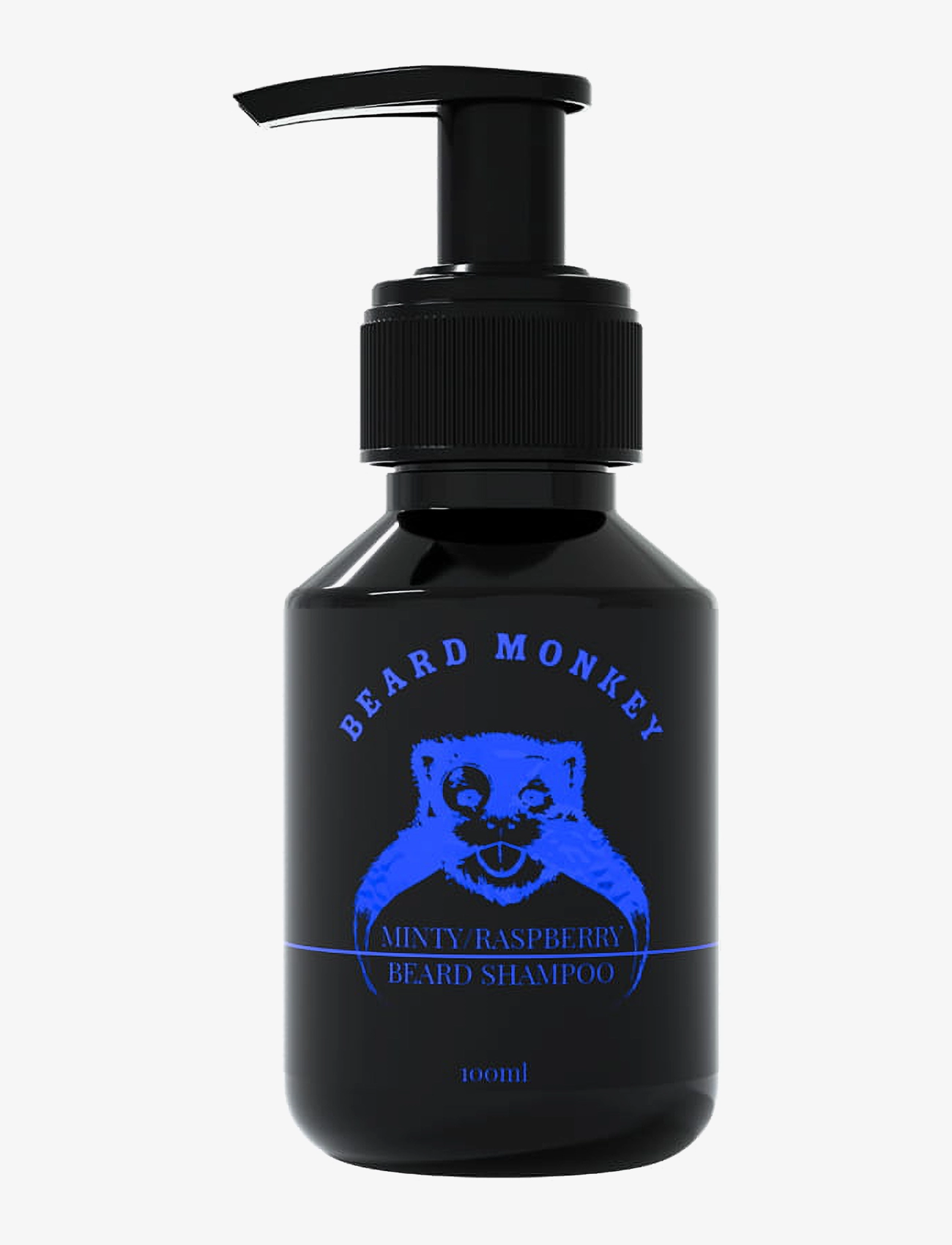 Beard Monkey Beard Shampoo Minty/Raspberry, Beard Shampoo, Nude, Str: 100 ml