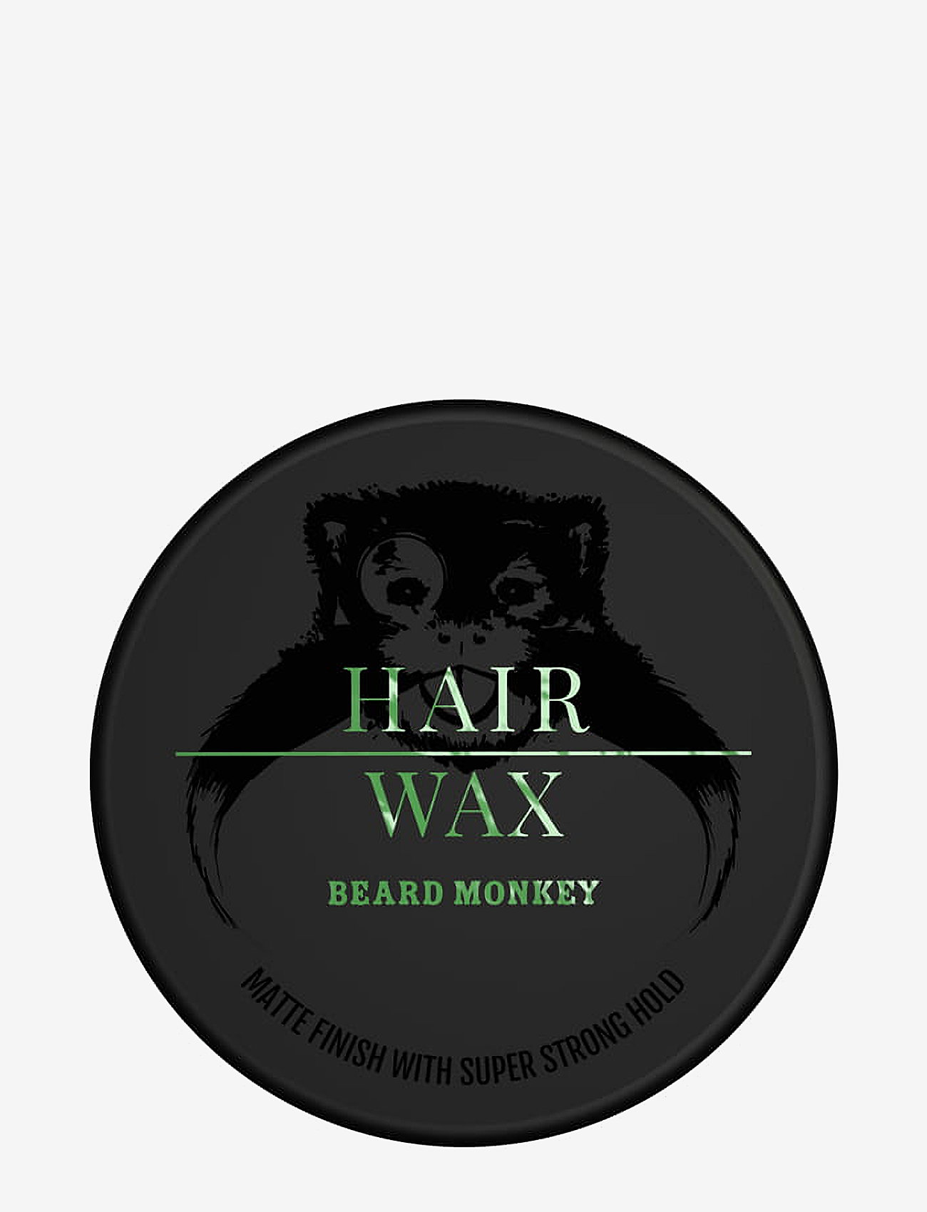 Beard Monkey - Hair Wax Super Strong Hold - skjeggvoks & skjeggbalm - no color - 0