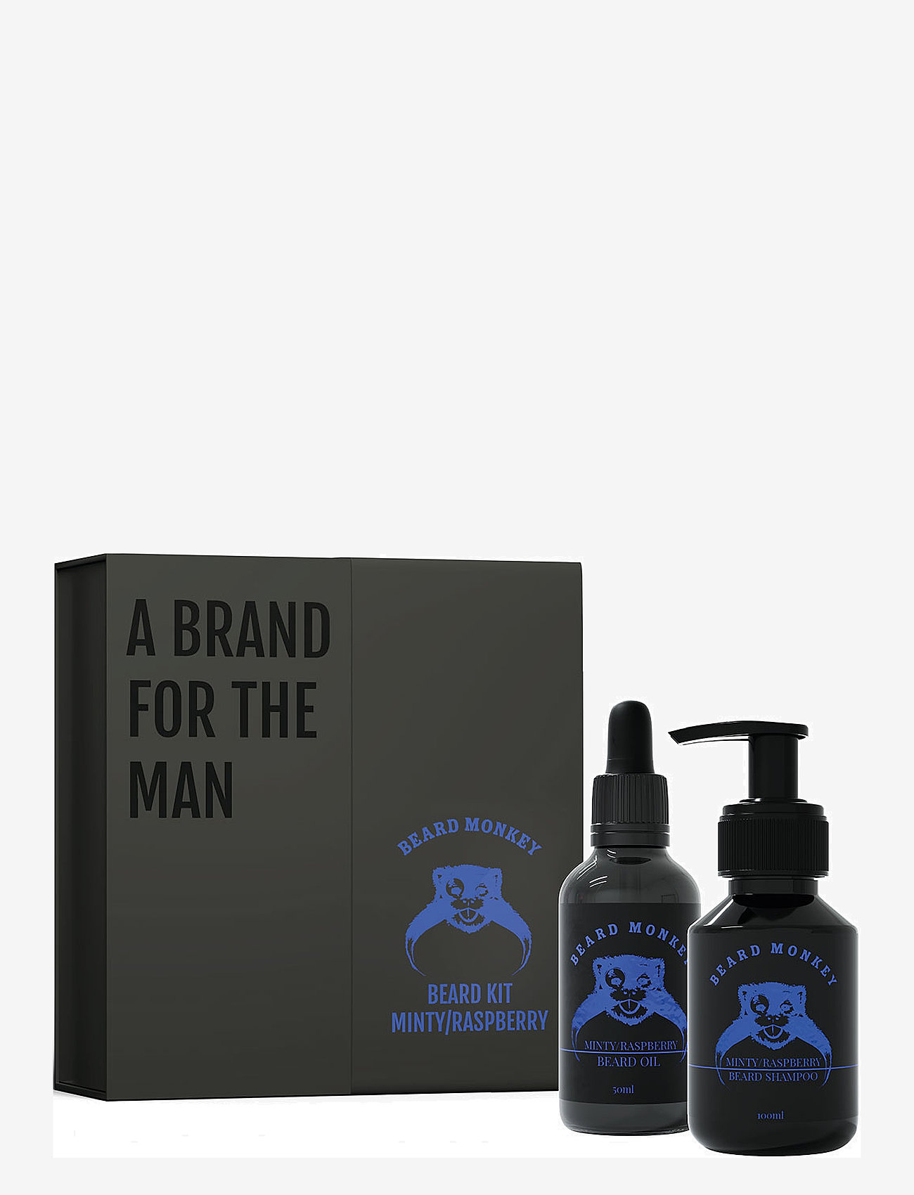 Beard Monkey - Beard Kit Minty/Raspberry - til ham - no color - 0