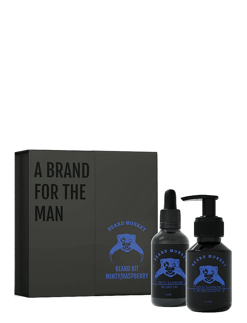 Beard Monkey - Beard Kit Minty/Raspberry - giftset - no color - 0