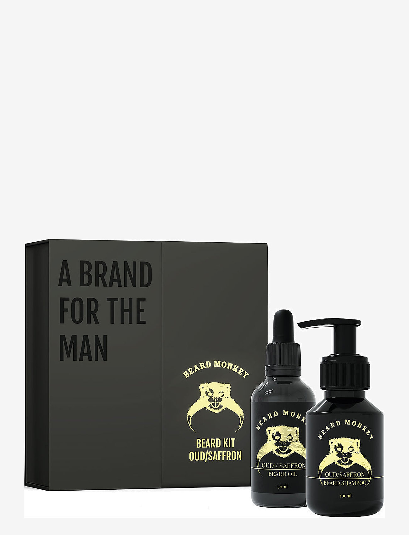 Beard Monkey - Beard Kit Oud/Saffron - för honom - no color - 0