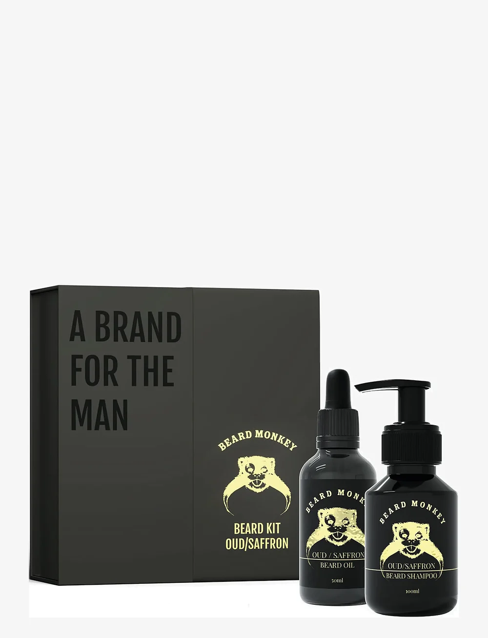 Beard Monkey - Beard Kit Oud/Saffron - for him - no color - 0