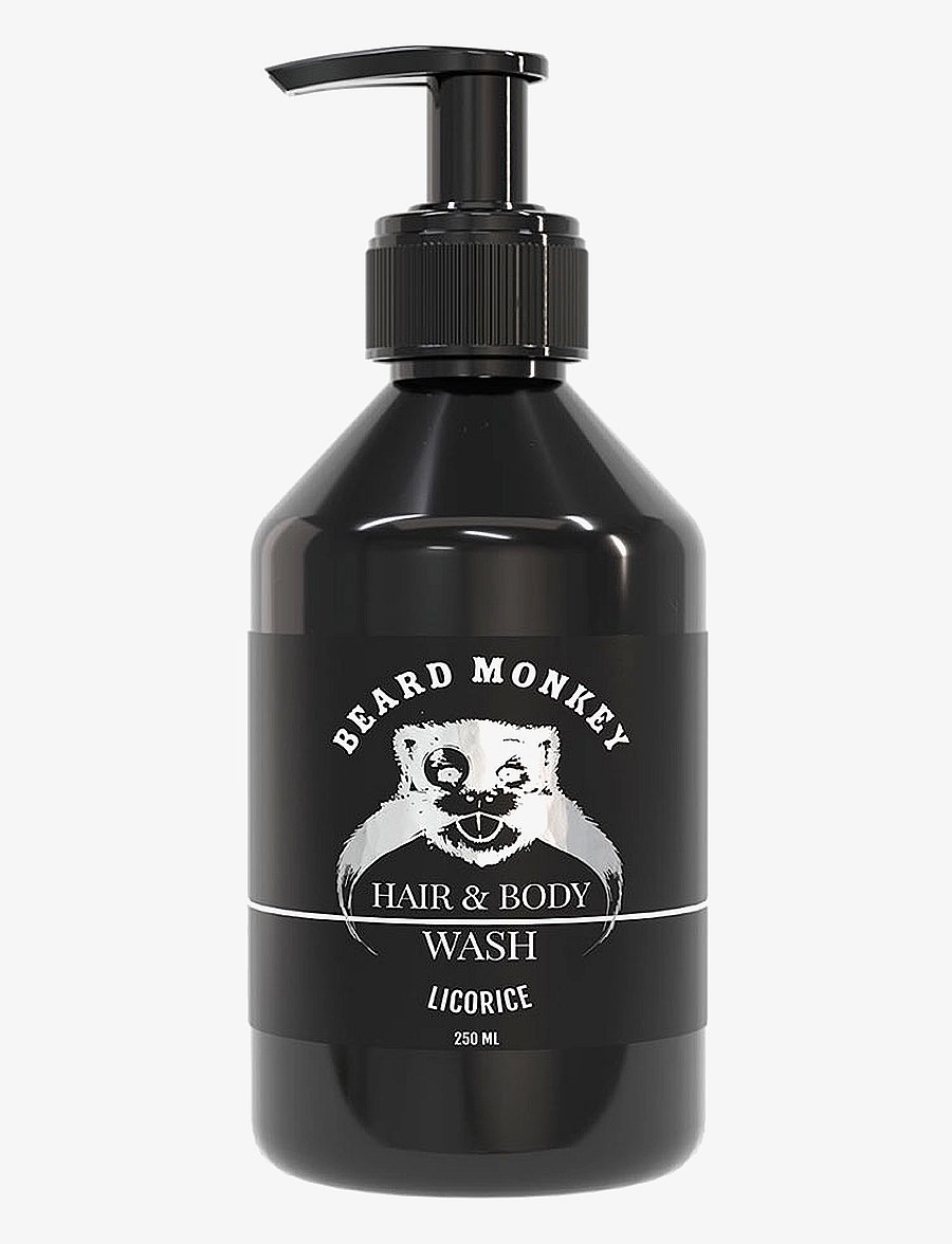 Beard Monkey - Hair & Body Wash Licorice - vann ja dušš - no color - 0