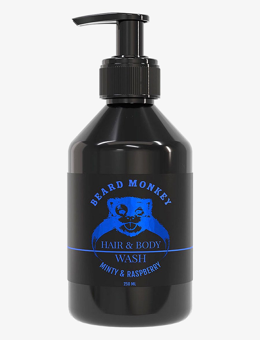 Beard Monkey - Hair & Body Wash Mint & Raspberry - vann ja dušš - no color - 0