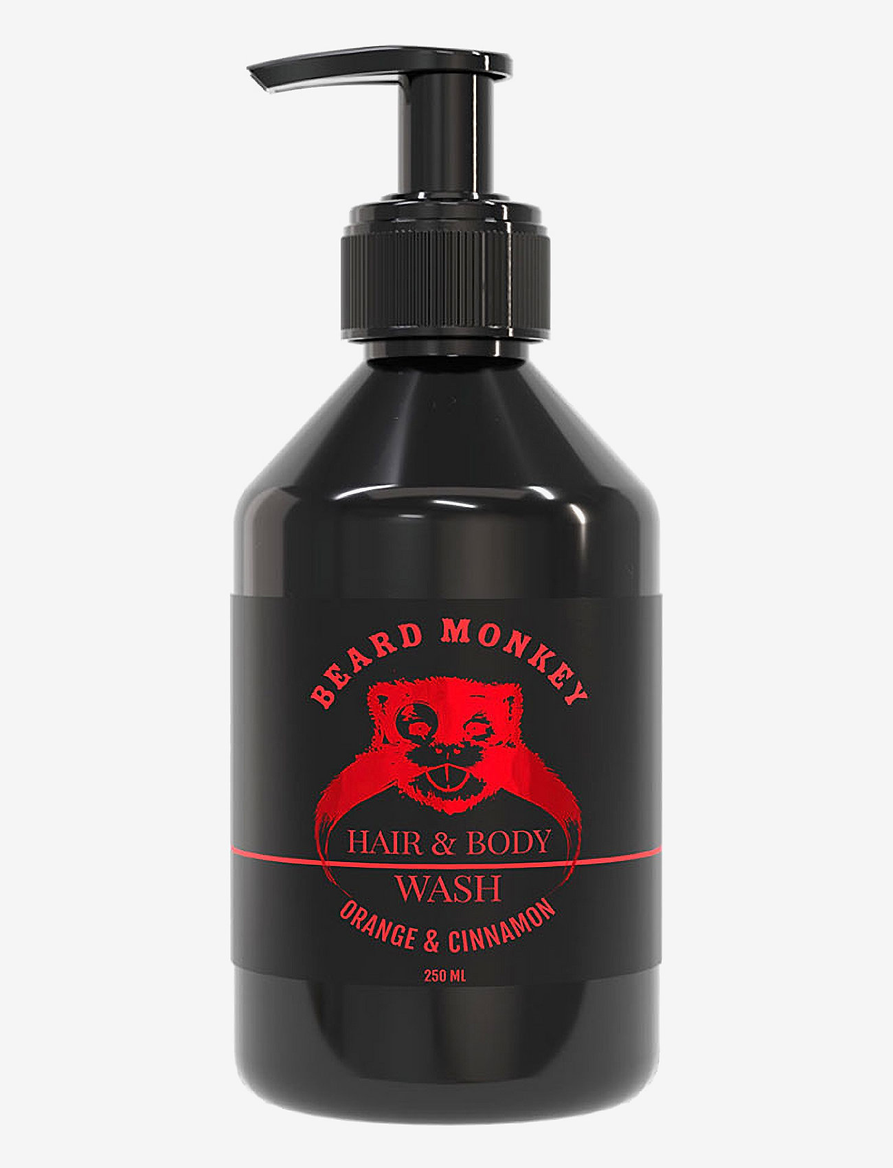 Beard Monkey - Hair & Body Wash Orange & Cinnamon - suihkugeelit - no color - 0