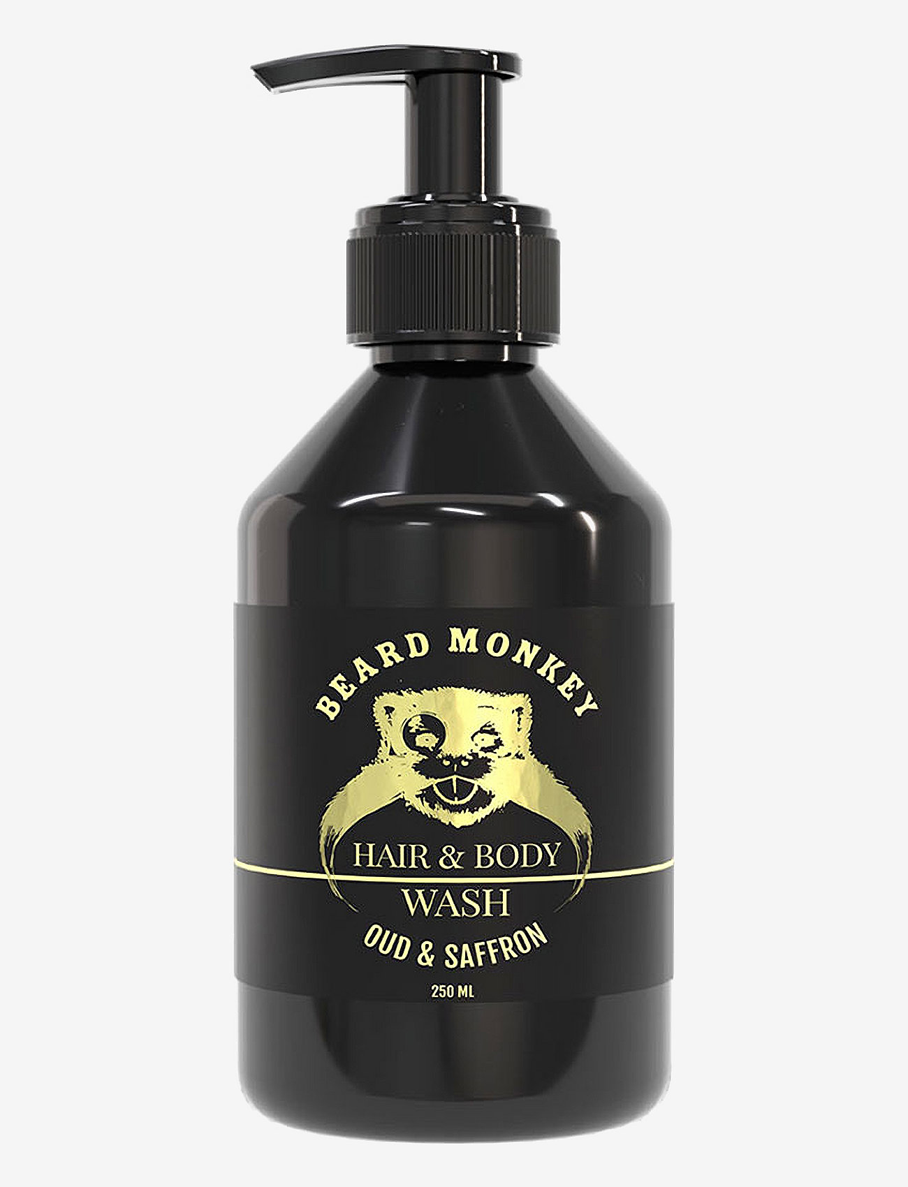 Beard Monkey - Hair & Body Wash Oud & Saffron - shower gels - no color - 0