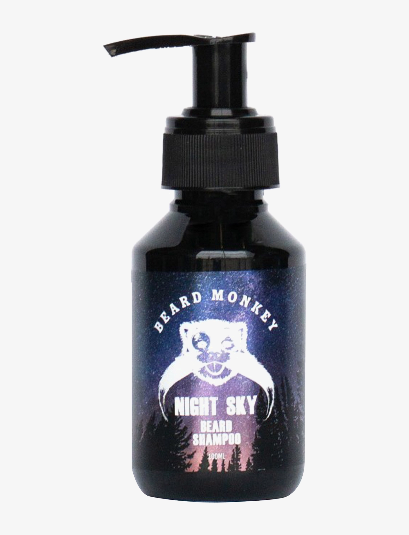 Beard Monkey Beard Shampoo Night Sky, Beard Shampoo, Nude, Str: 100 ml