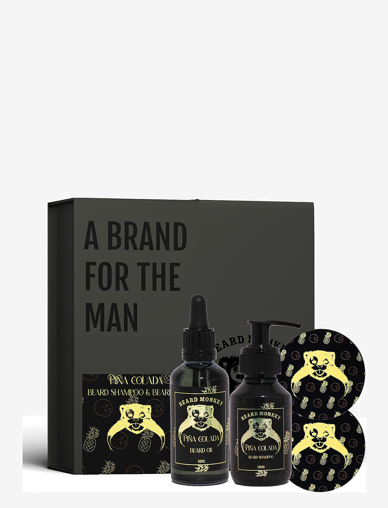 Beard Monkey - Beard Kit Pina Colada - giftset - no colour - 0