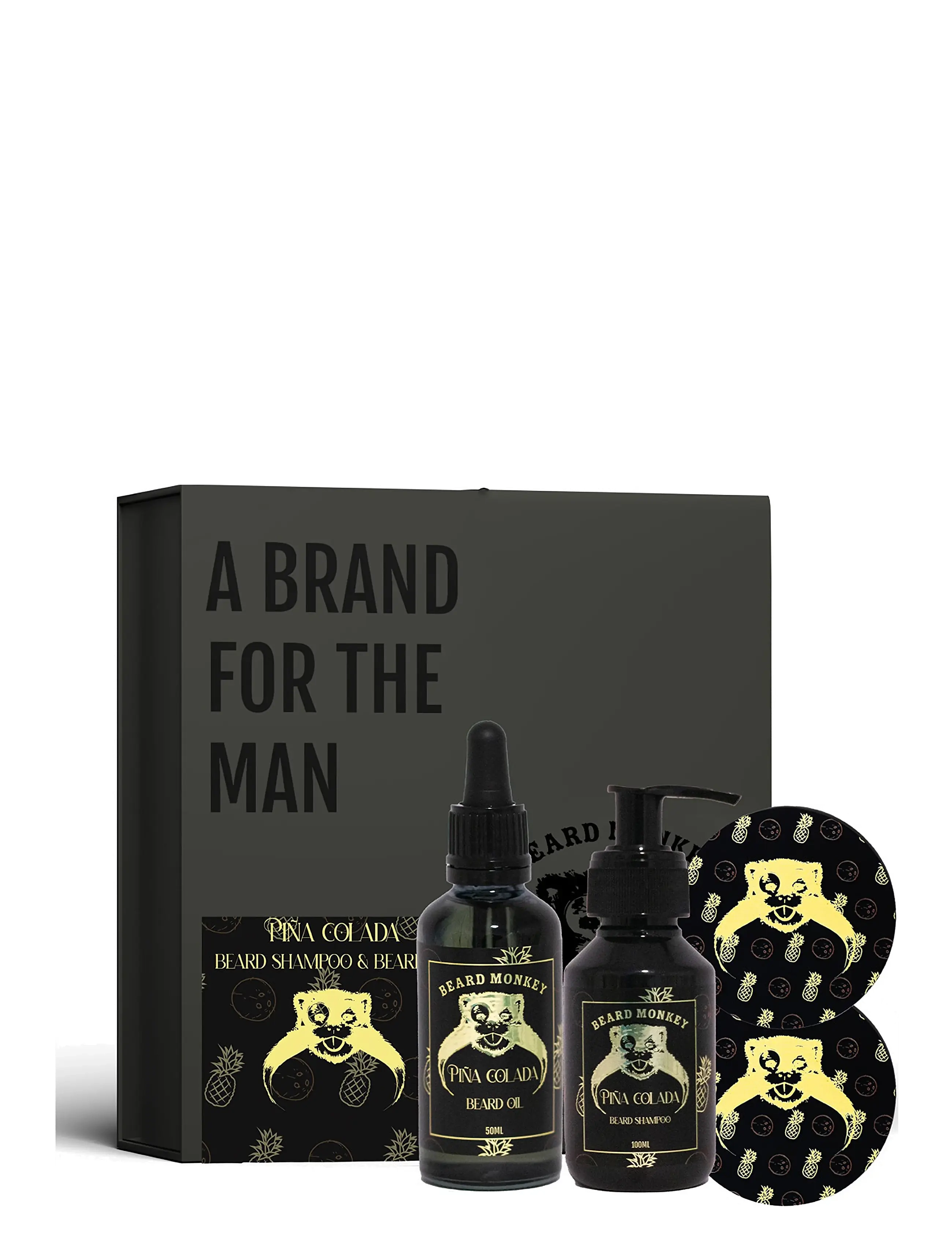 Beard Monkey Beard Kit Pina Colada - Gavesæt - NO COLOUR / undefined
